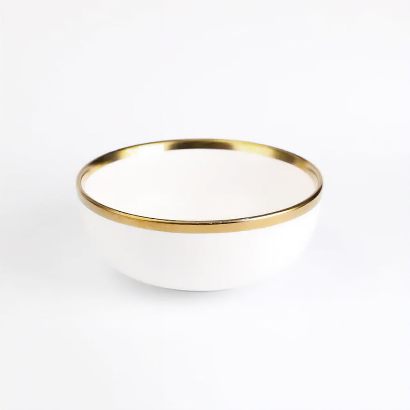 Elegant Gilt Rim Ceramic Dinnerware Set