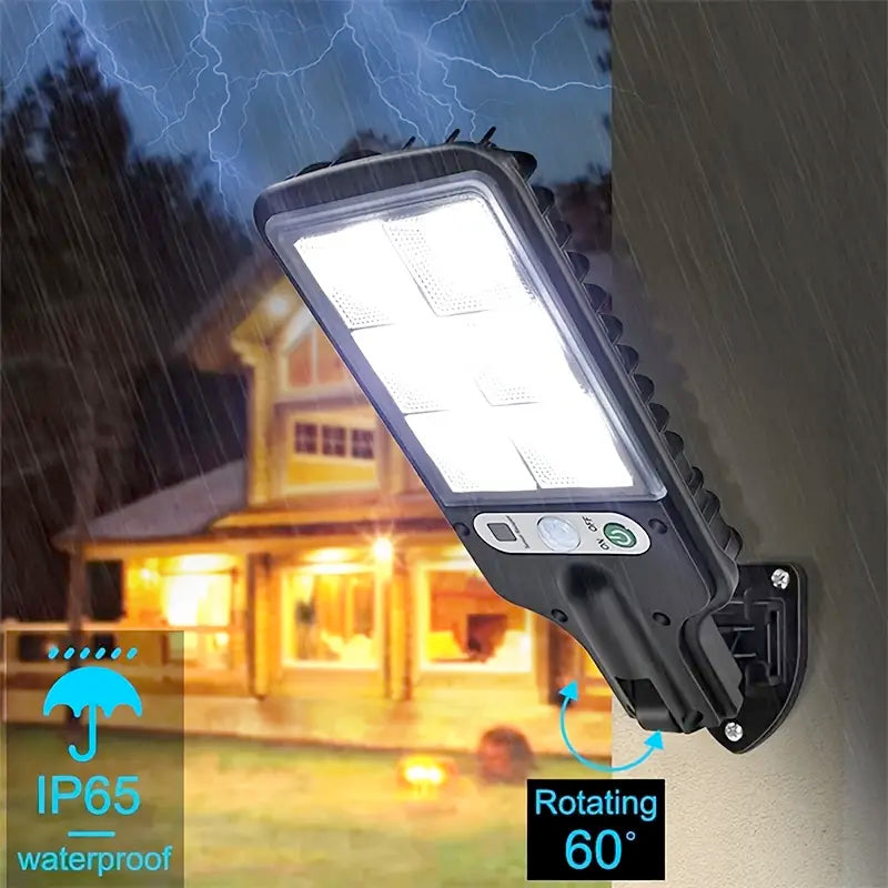 GlowGuard Motion-Sensing Outdoor Wall Lamp