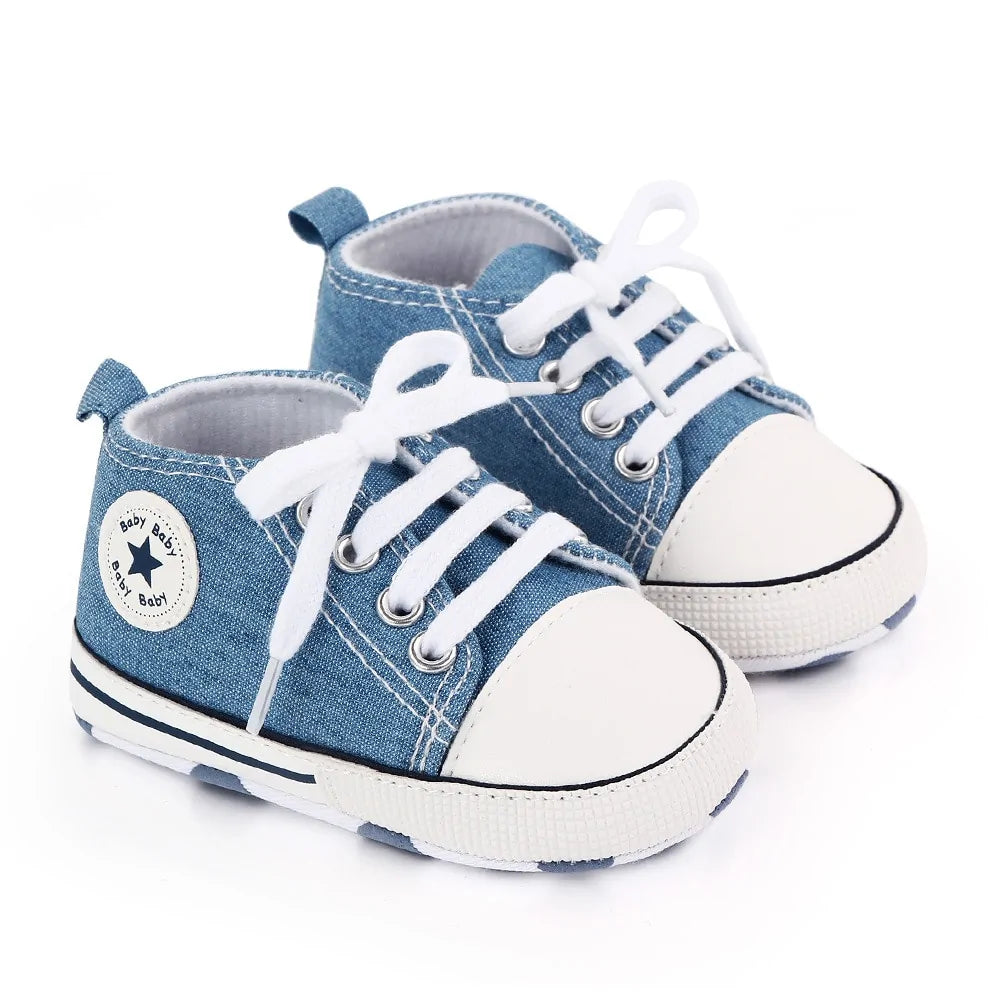 Little Explorer High Top Canvas Shoes