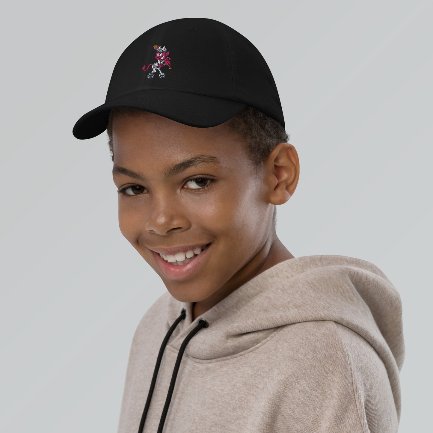 Embroidered "Baseball Devil" baseball cap