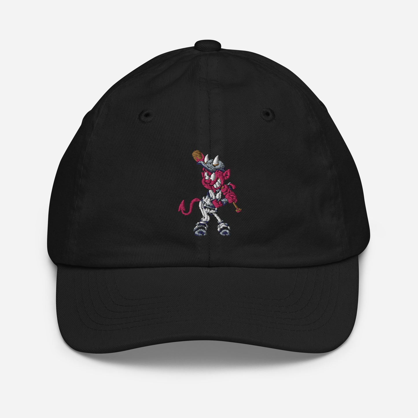 Embroidered "Baseball Devil" baseball cap