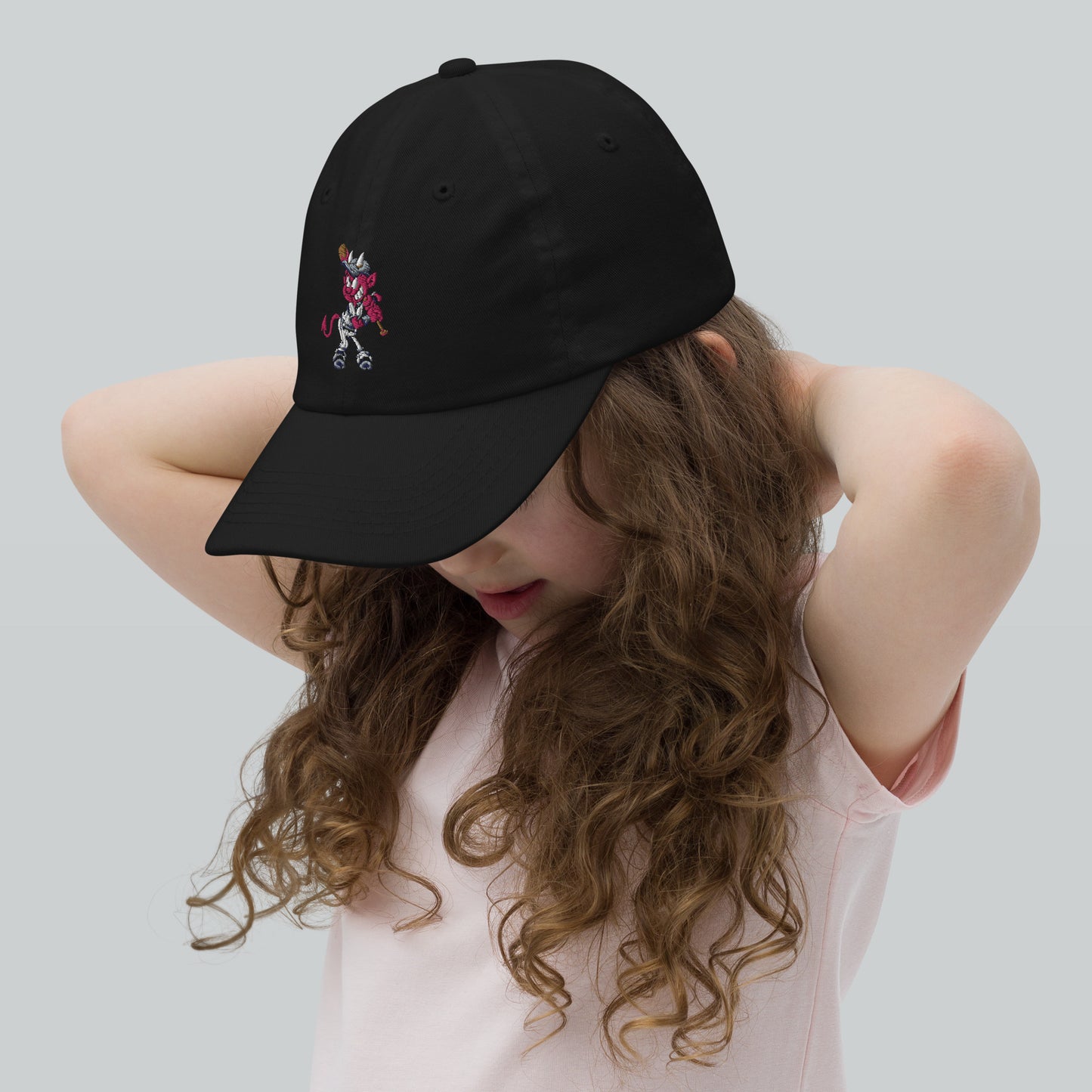 Embroidered "Baseball Devil" baseball cap