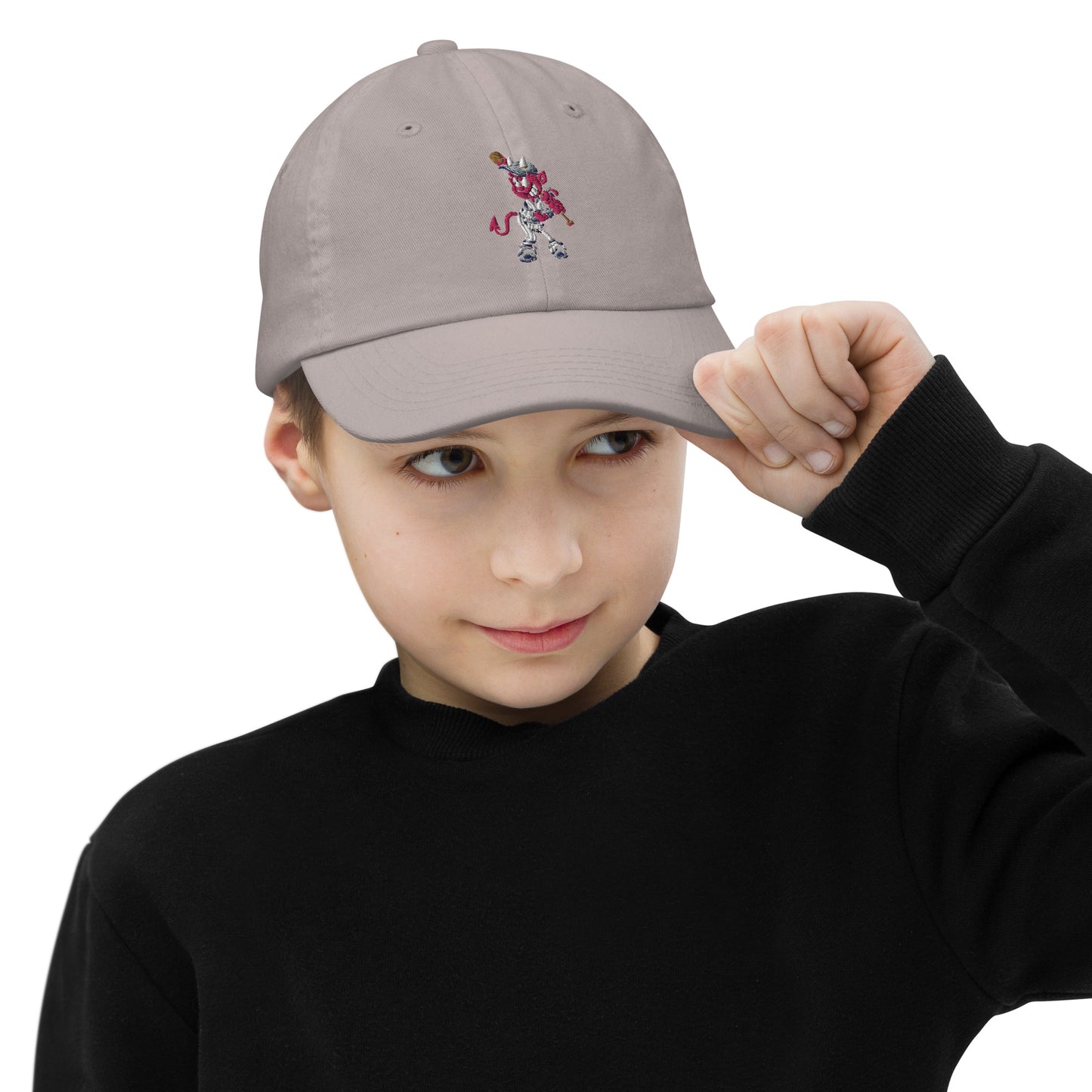 Embroidered "Baseball Devil" baseball cap