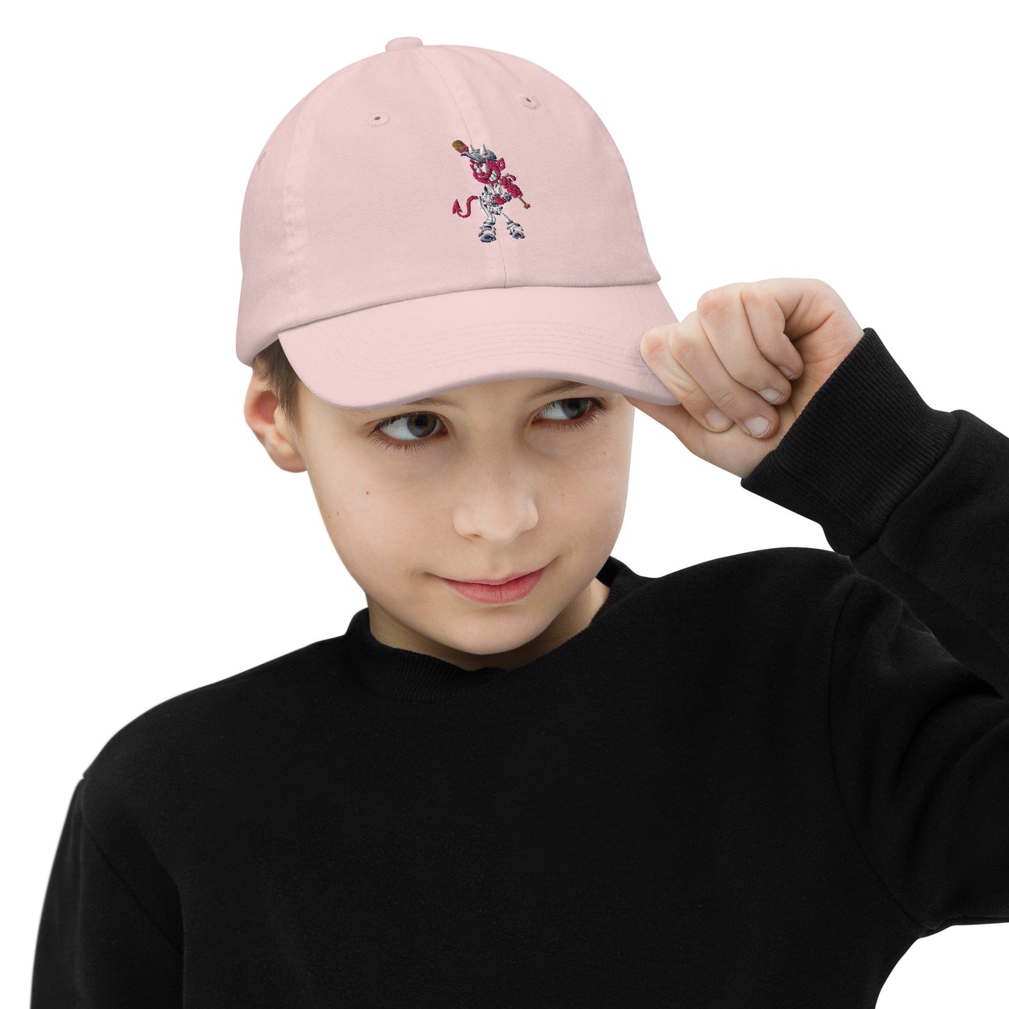 Embroidered "Baseball Devil" baseball cap