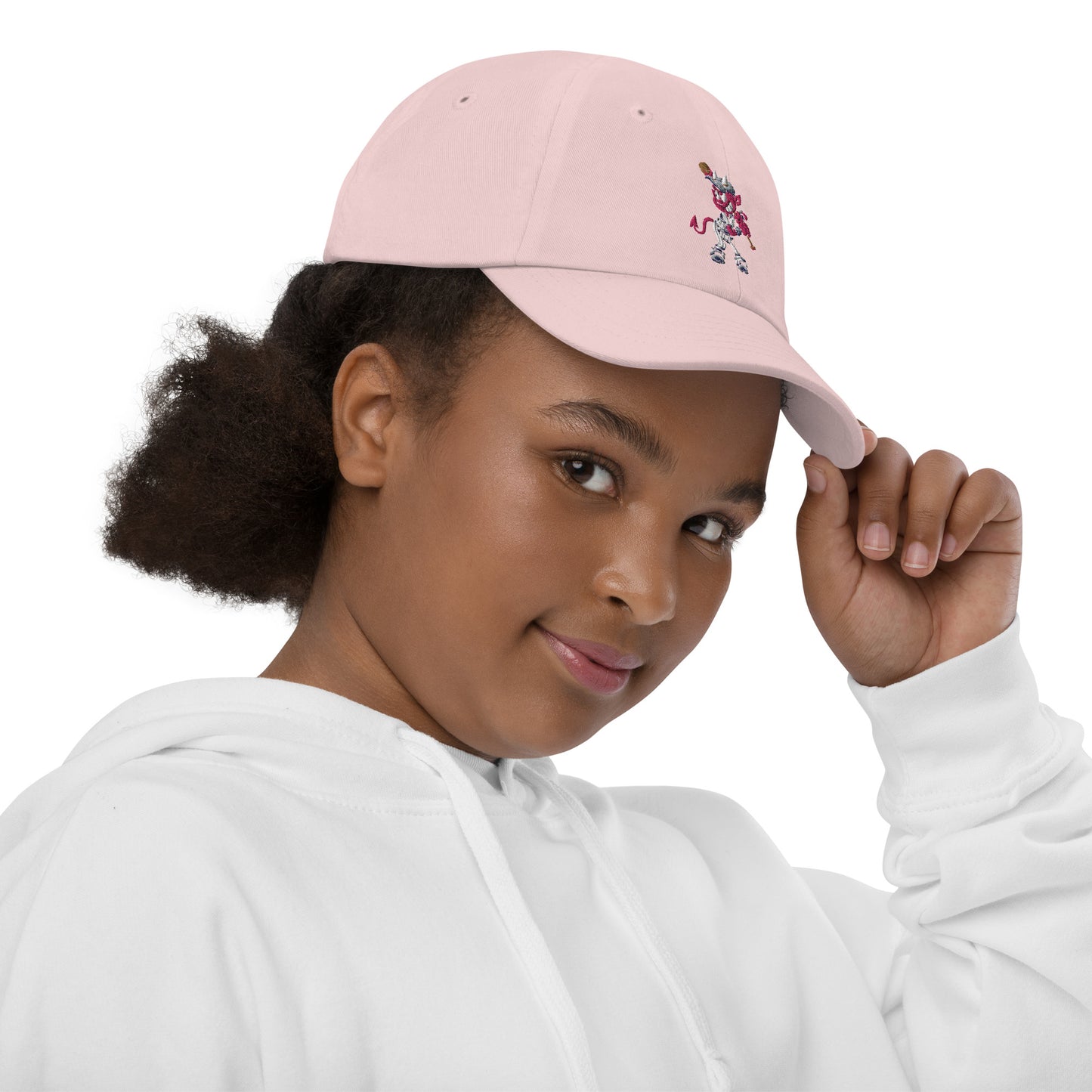 Embroidered "Baseball Devil" baseball cap