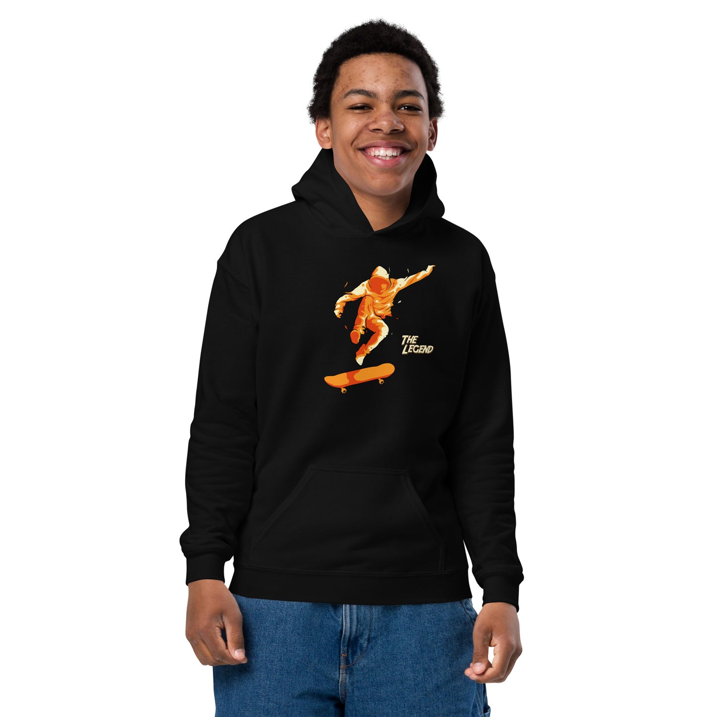 PlayReady Youth Hoodie - Skateboarding Spirit, The Legend