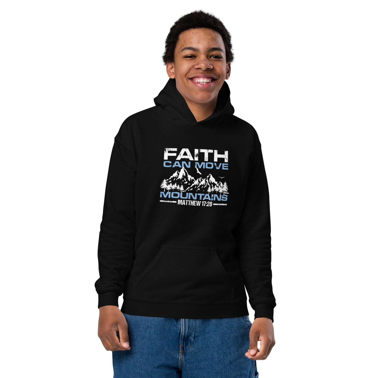 PlayReady Youth Hoodie - Faith can Move Mountains