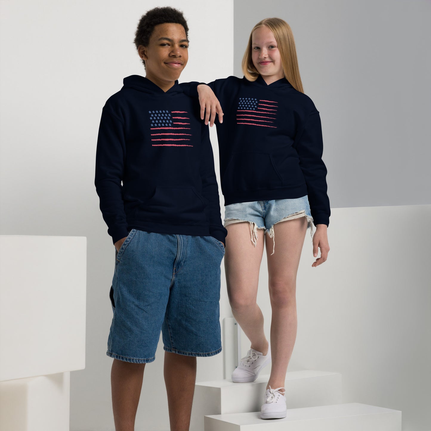 PlayReady Youth Hoodie - Stars and Stripes