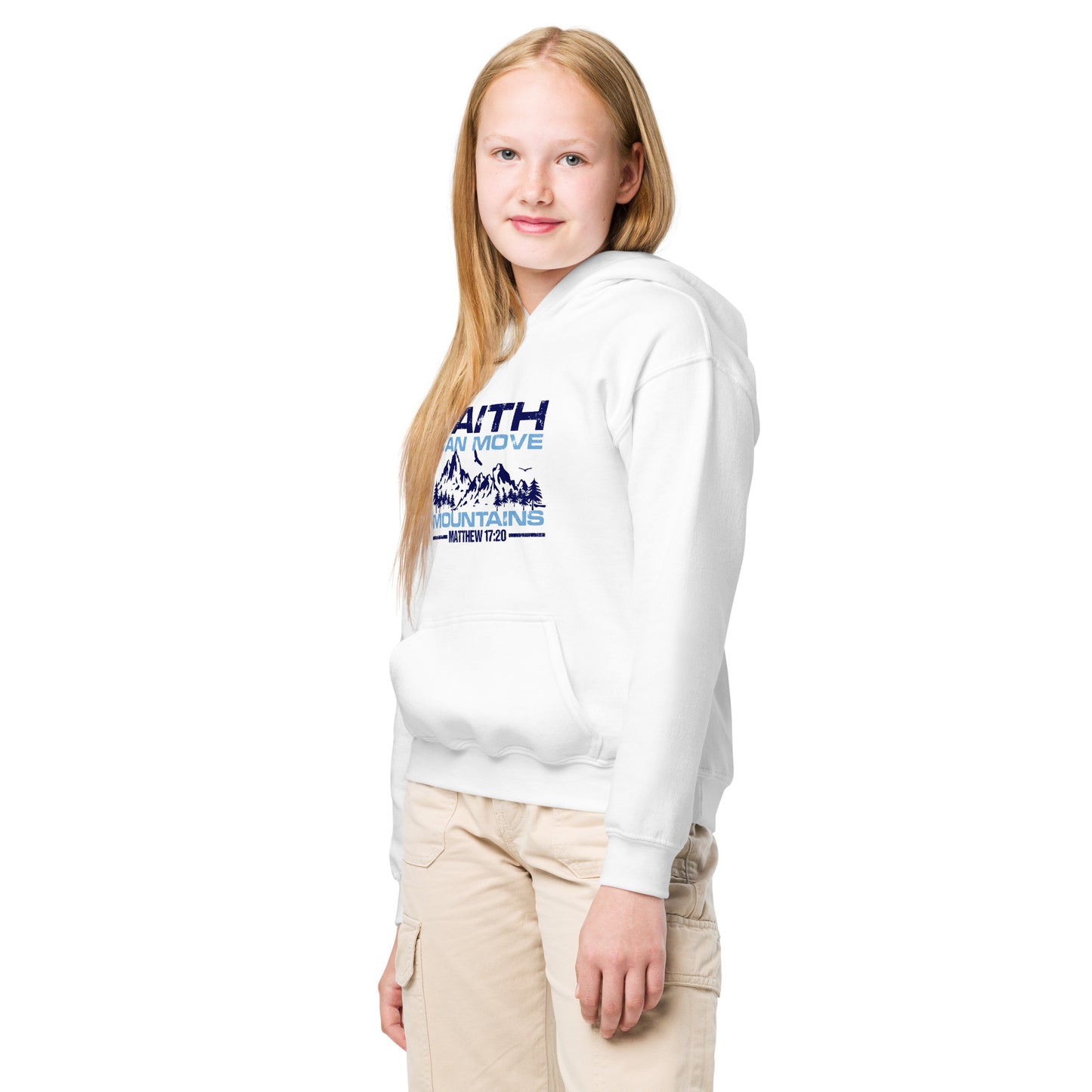 PlayReady Youth Hoodie - Faith can Move Mountains