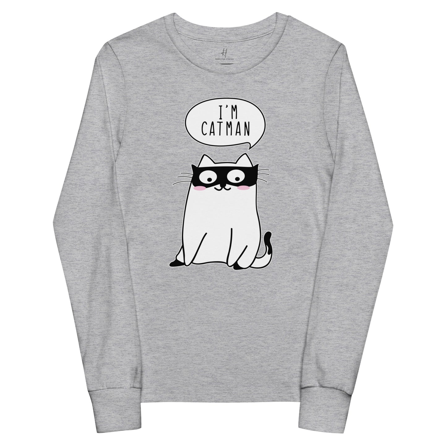 Langarm-T-Shirt für Jugendliche – Ich bin Catman