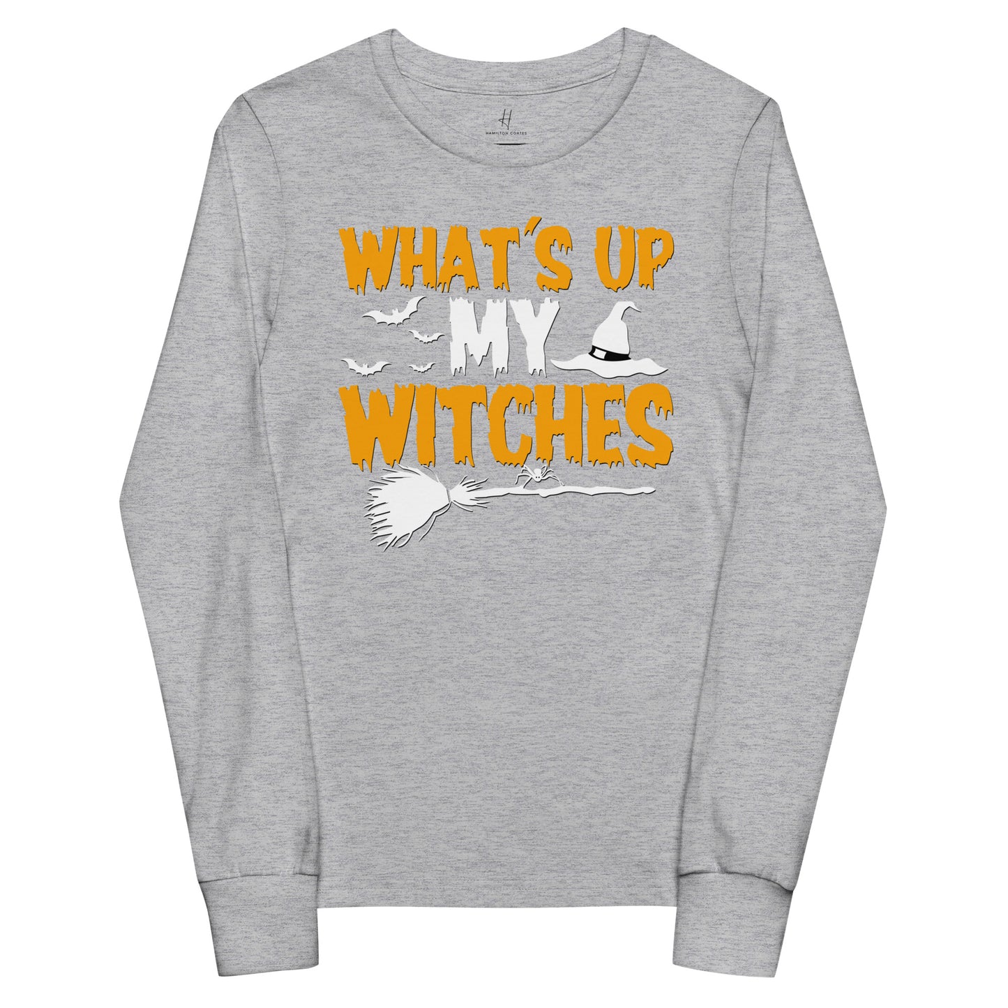 Langarm-T-Shirt für Jugendliche - Was geht, meine Hexen