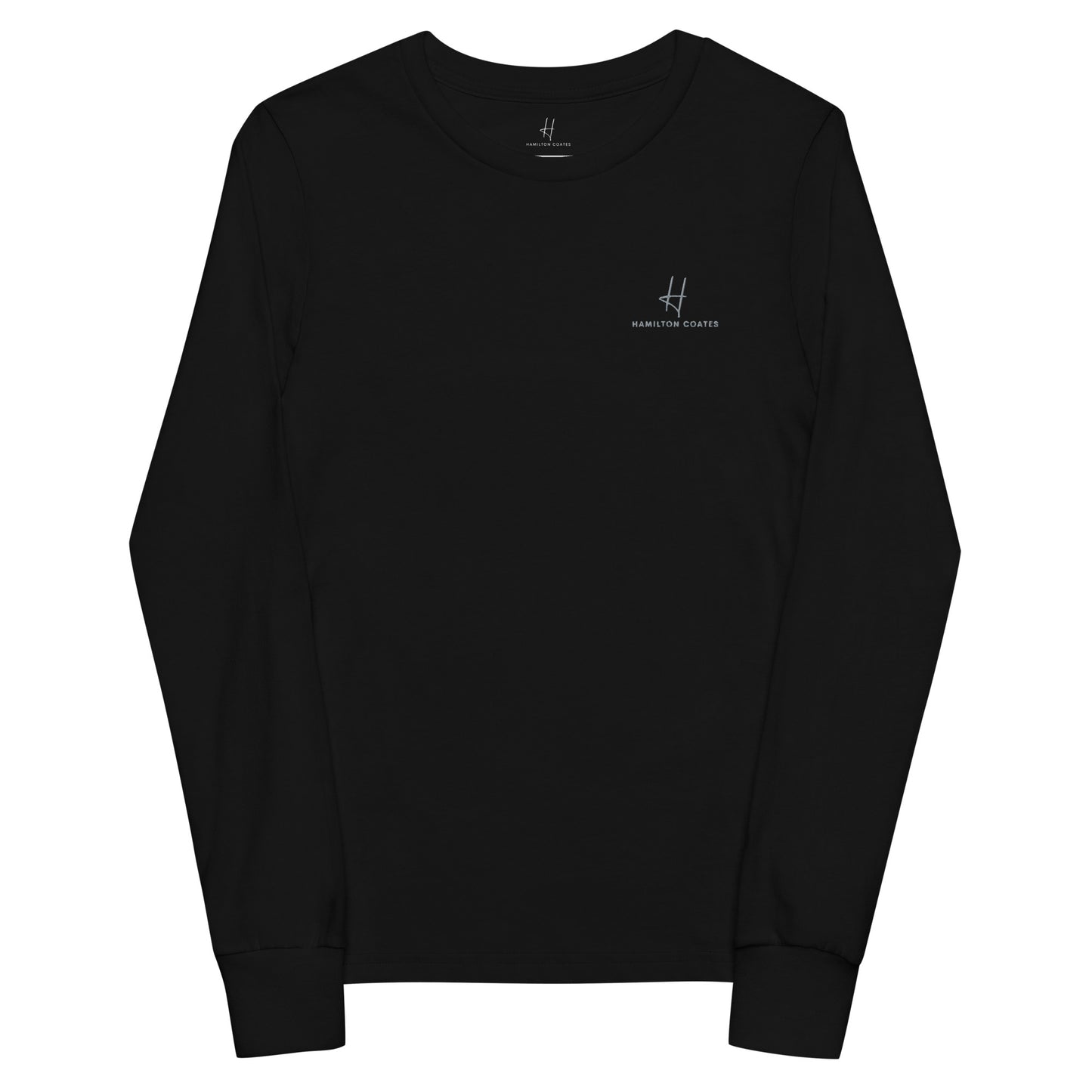 Youth long sleeve tee - Hamilton Coates Embroidered Branding