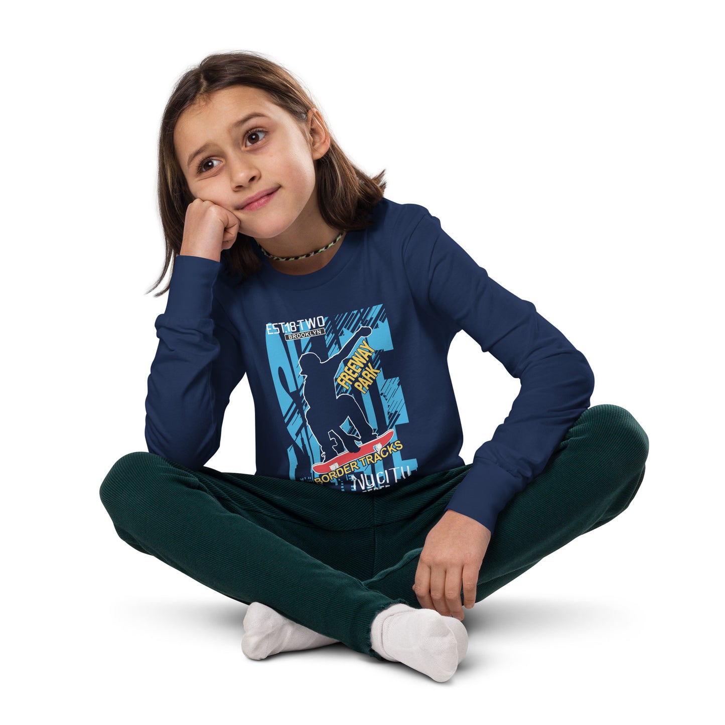 Youth long sleeve tee - Skate New York