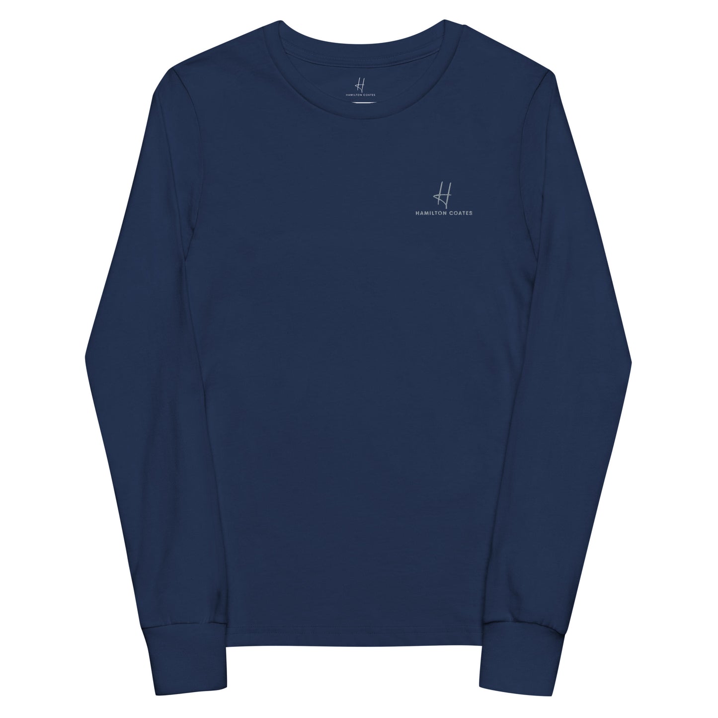 Youth long sleeve tee - Hamilton Coates Embroidered Branding