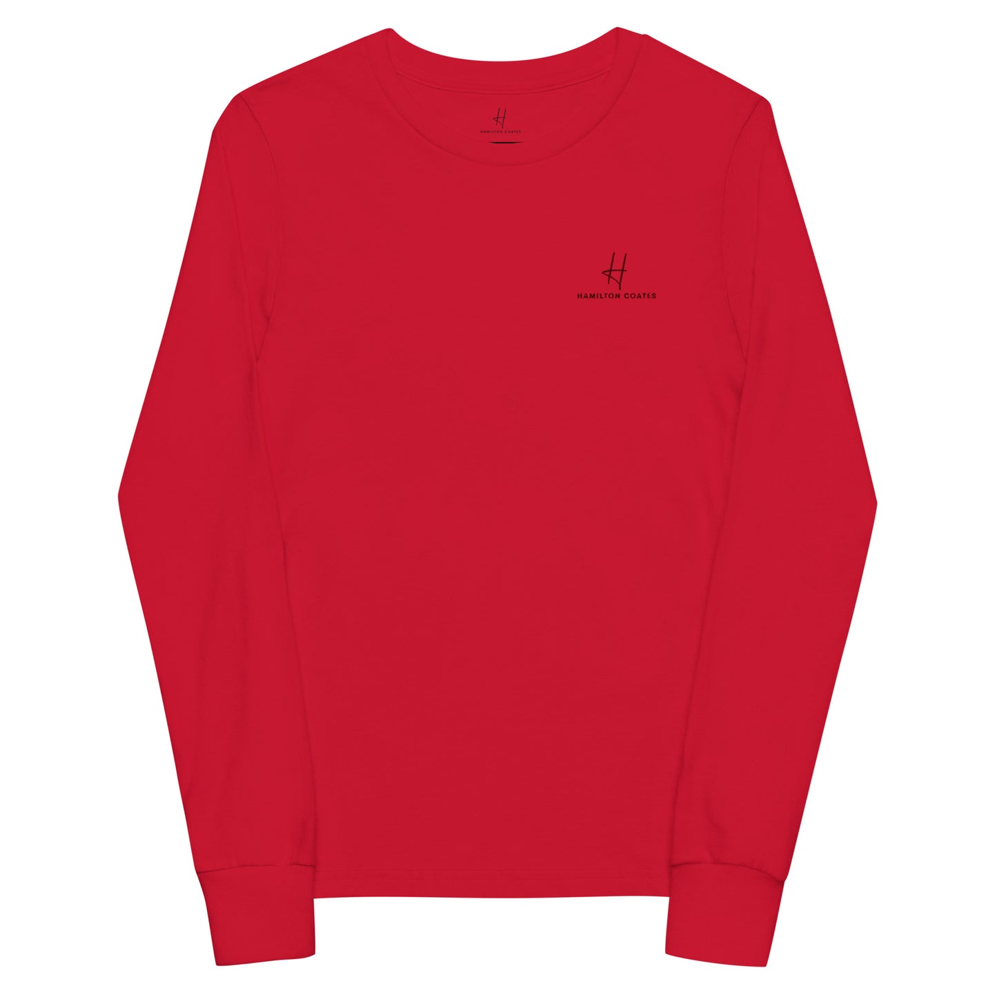 Youth long sleeve tee - Hamilton Coates Embroidered Branding
