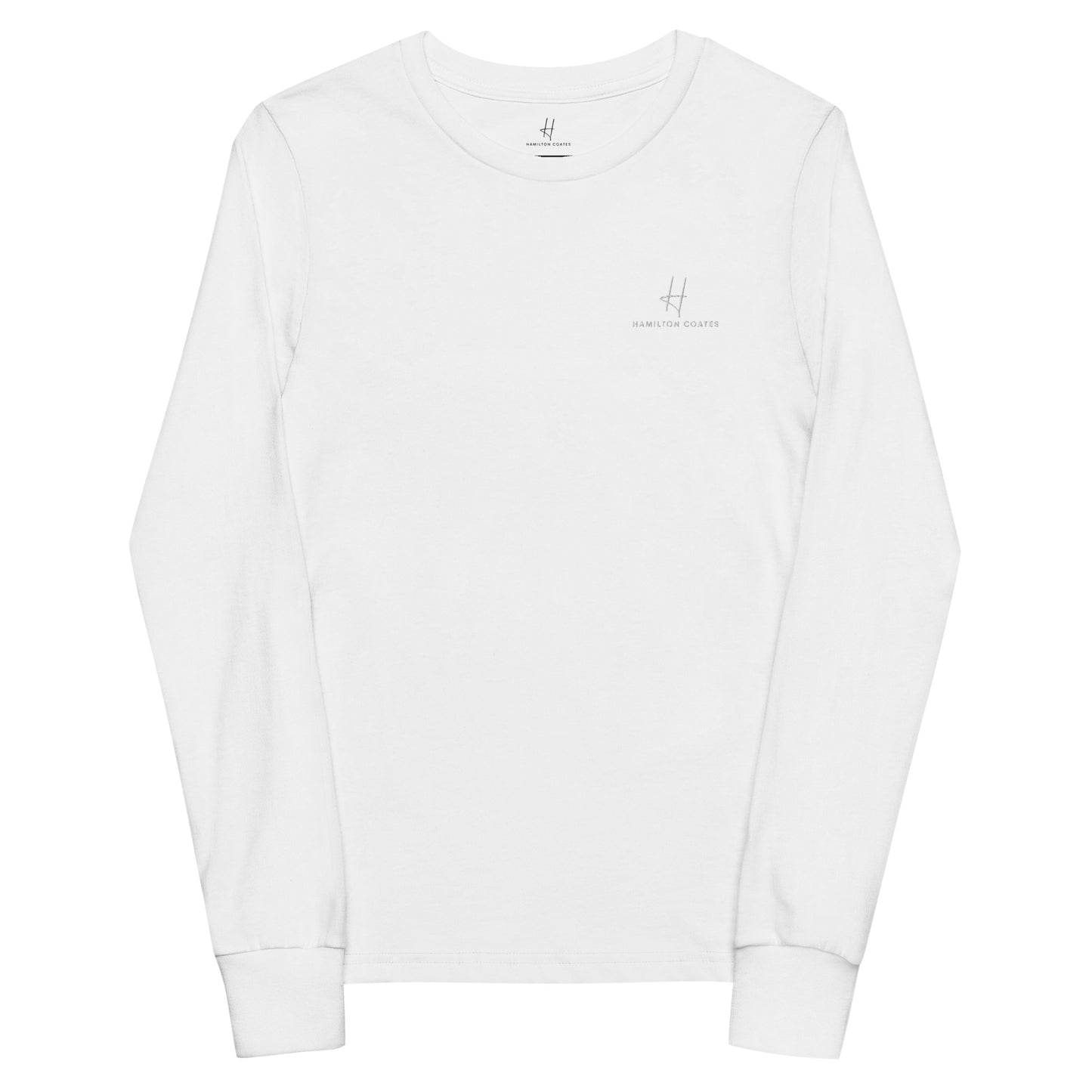 Youth long sleeve tee - Hamilton Coates Embroidered Branding