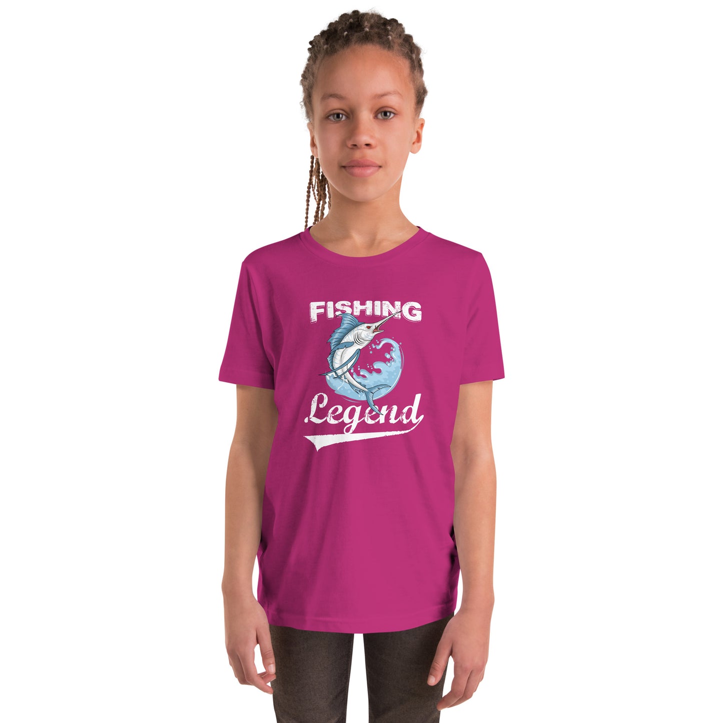 Youth Short Sleeve T-Shirt - Fishing Legend (Marlin)