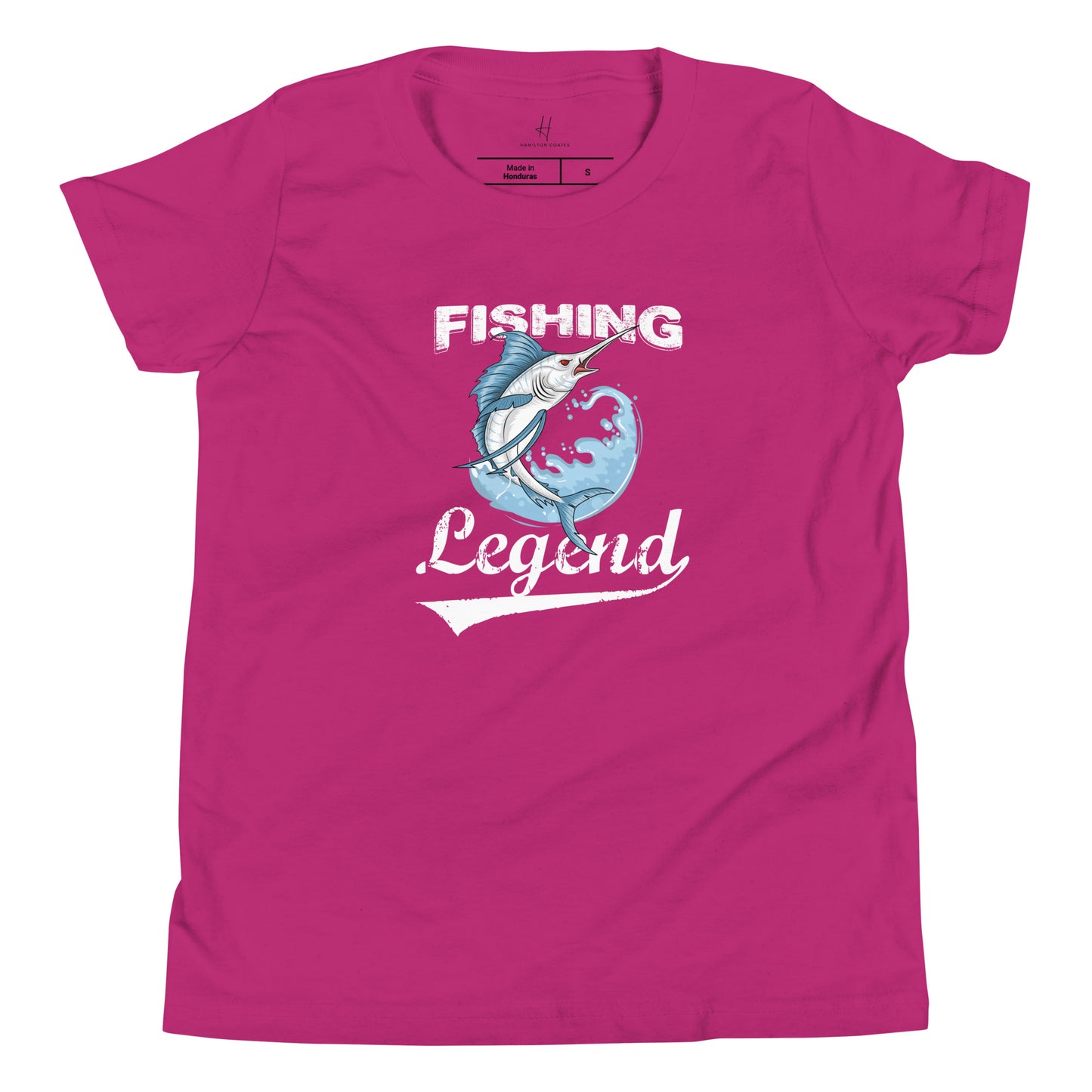 Youth Short Sleeve T-Shirt - Fishing Legend (Marlin)