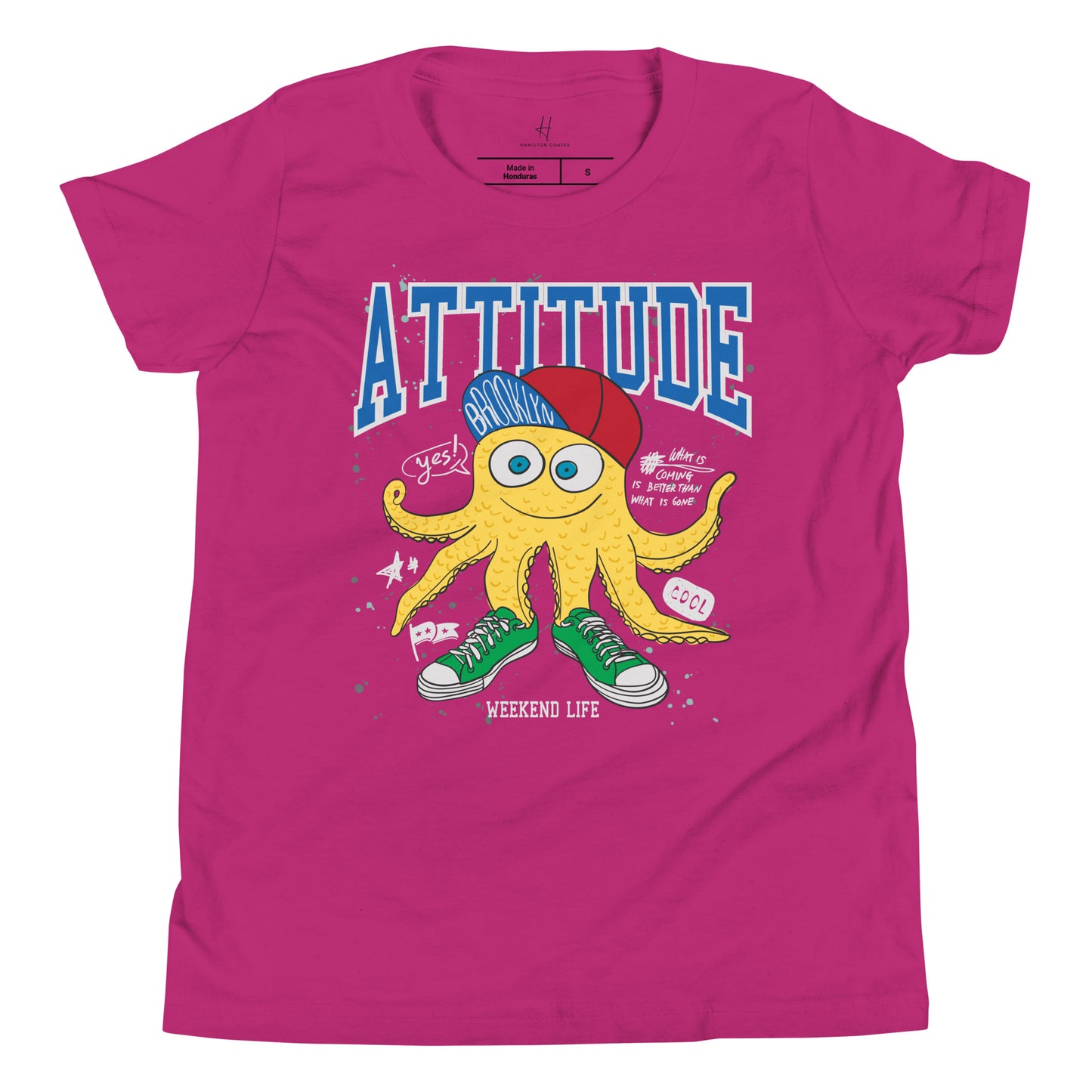 Youth Short Sleeve T-Shirt - New Yorker Attitude Monster