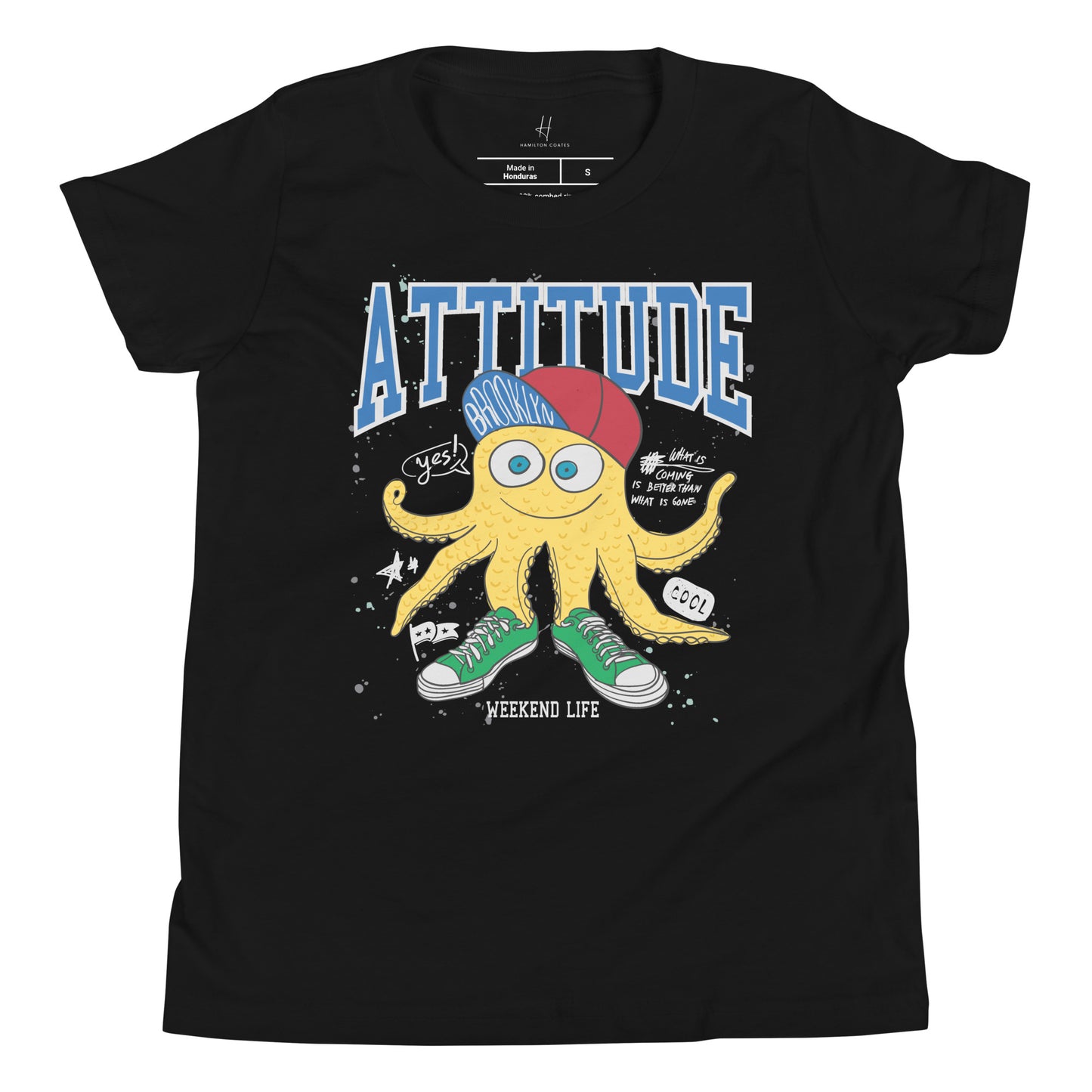 Youth Short Sleeve T-Shirt - New Yorker Attitude Monster
