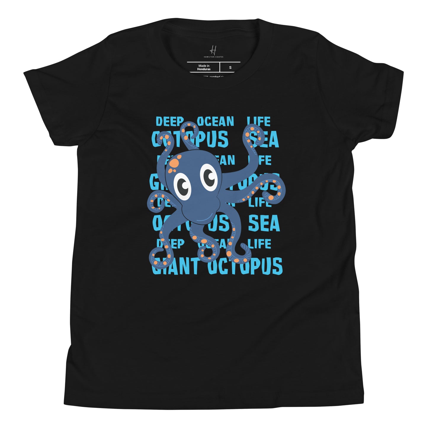 Youth Short Sleeve T-Shirt - Giant Octopus