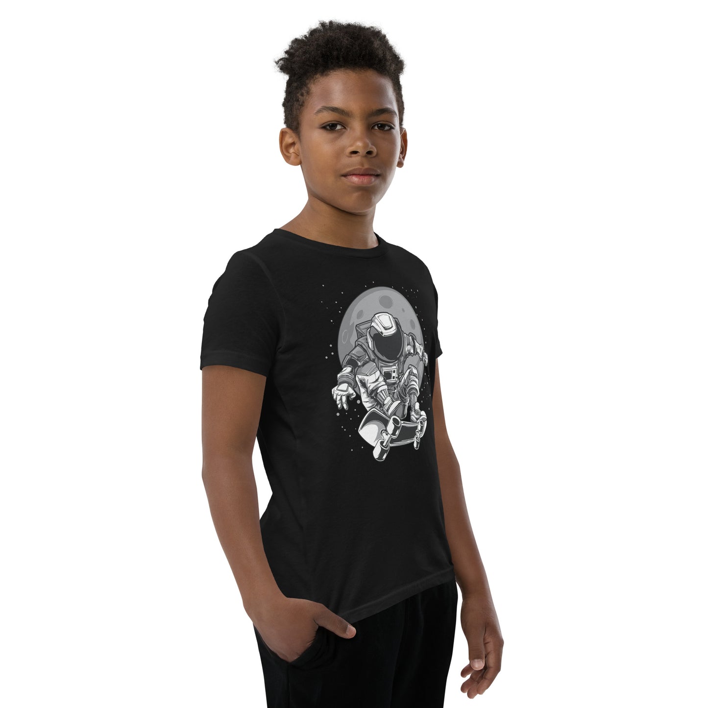 Youth Short Sleeve T-Shirt - Astronaut Skater