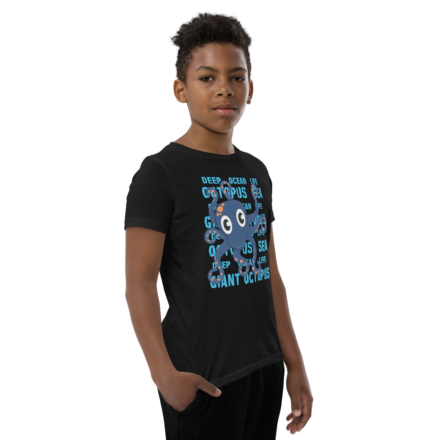 Youth Short Sleeve T-Shirt - Giant Octopus