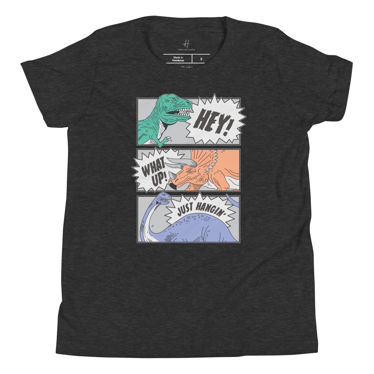 Youth Short Sleeve T-Shirt - Dinosaur Friends Club