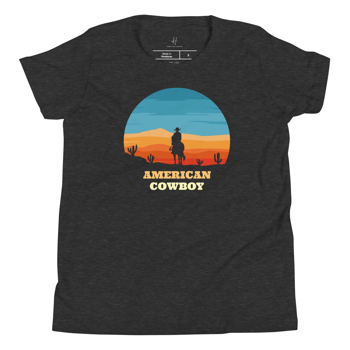Youth Short Sleeve T-Shirt - American Cowboy