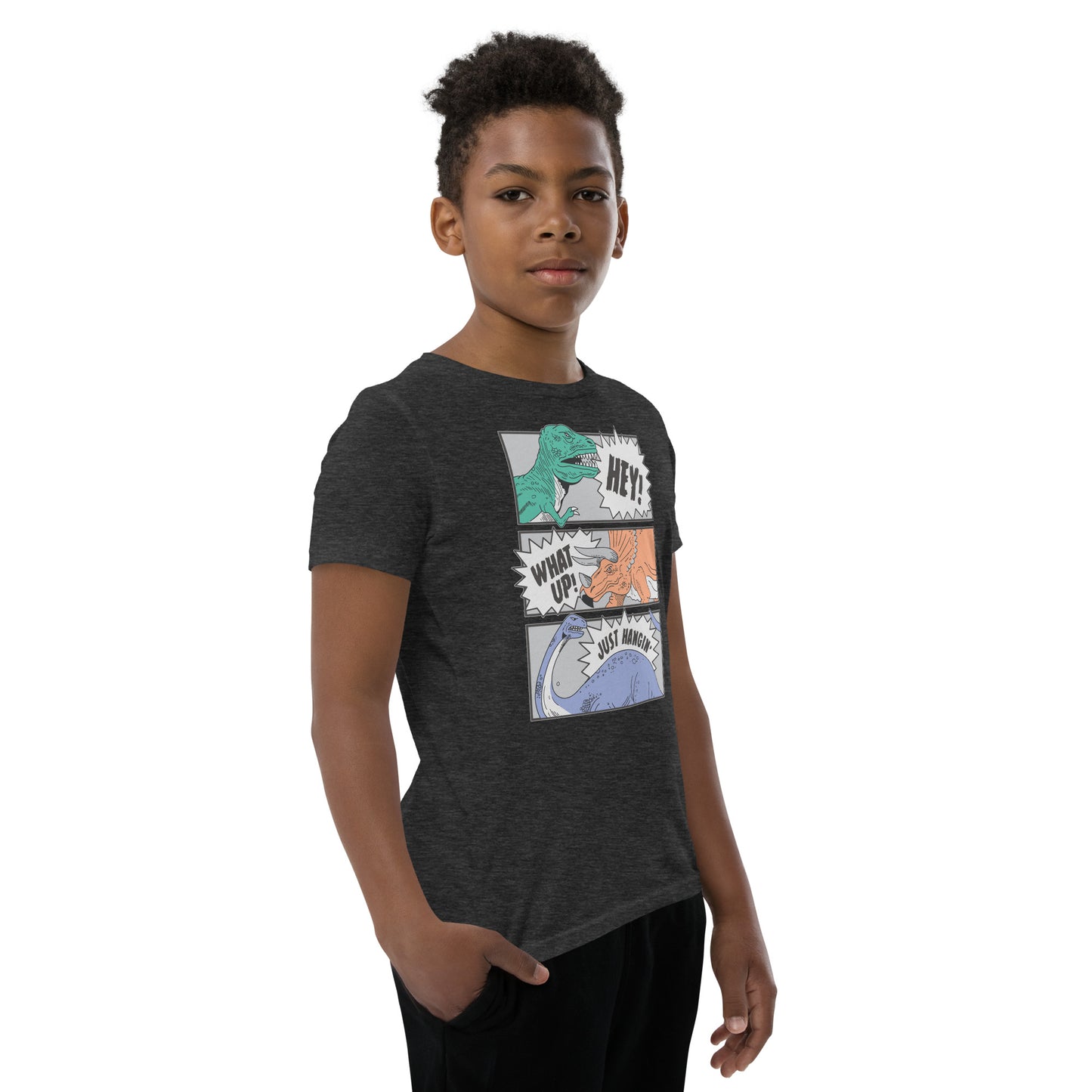 Youth Short Sleeve T-Shirt - Dinosaur Friends Club