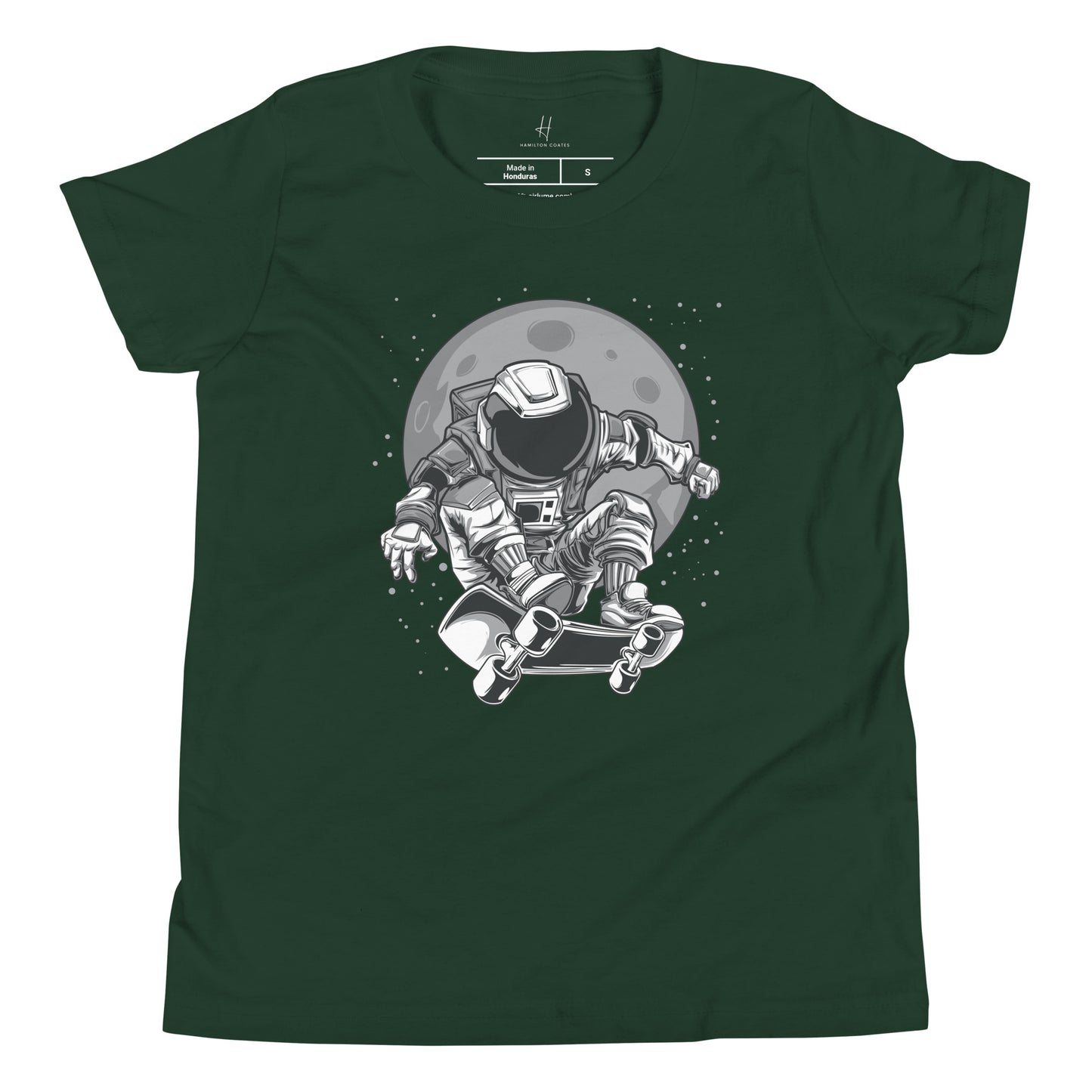 Youth Short Sleeve T-Shirt - Astronaut Skater