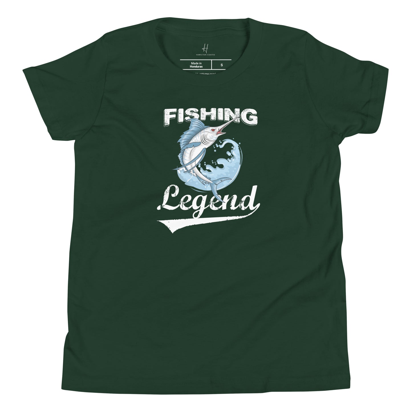 Youth Short Sleeve T-Shirt - Fishing Legend (Marlin)