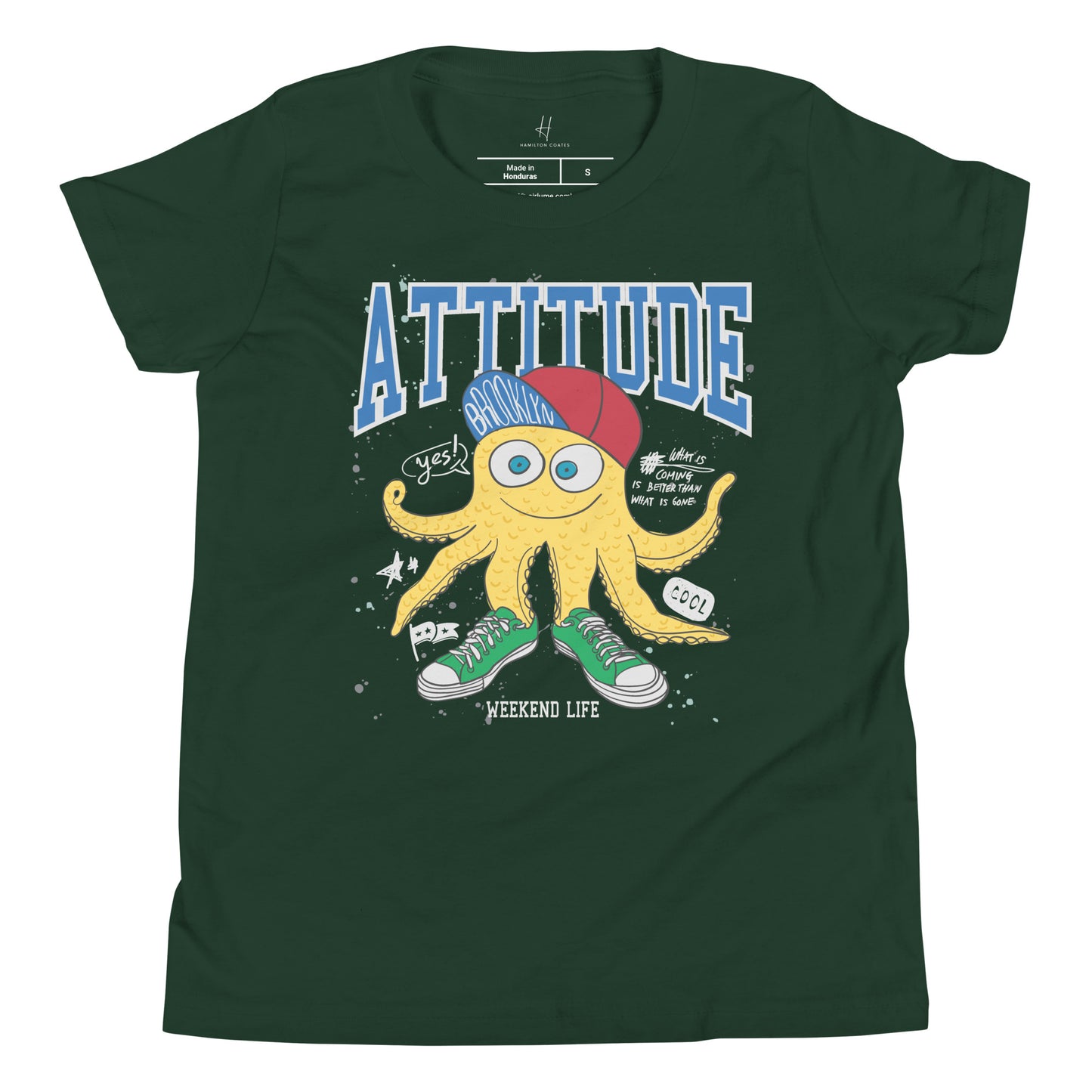 Youth Short Sleeve T-Shirt - New Yorker Attitude Monster