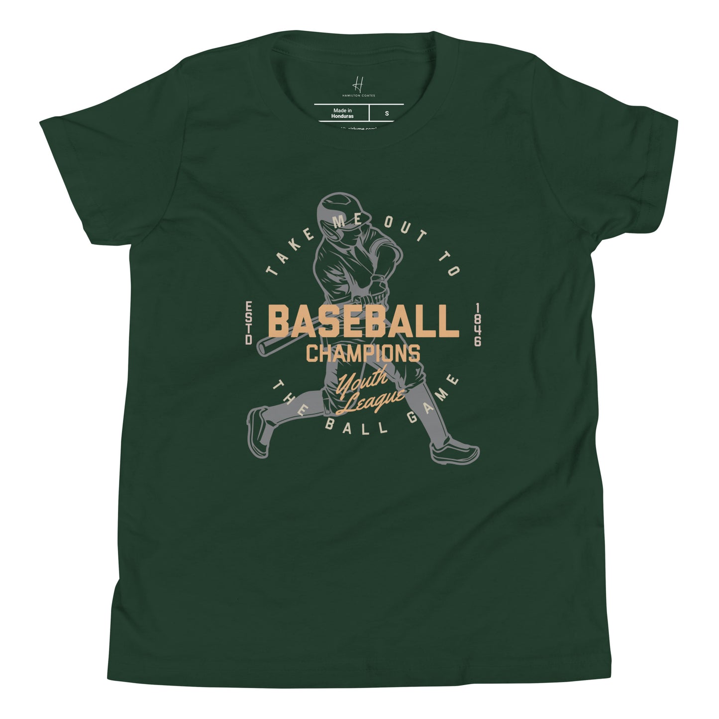 Youth Short Sleeve T-Shirt - Baseball Champion
