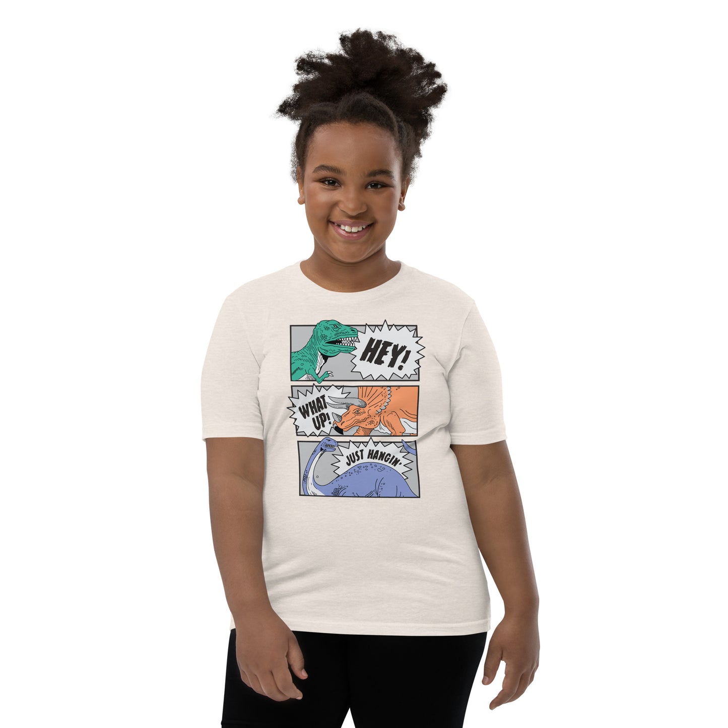 Youth Short Sleeve T-Shirt - Dinosaur Friends Club