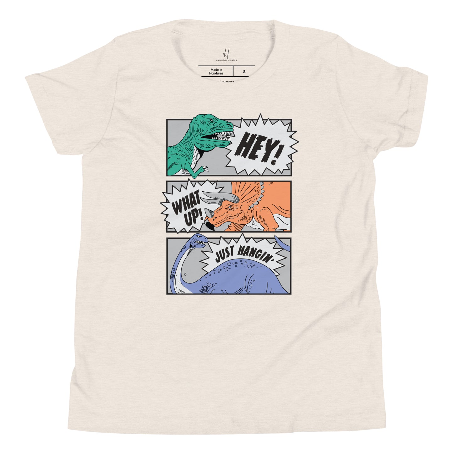Youth Short Sleeve T-Shirt - Dinosaur Friends Club