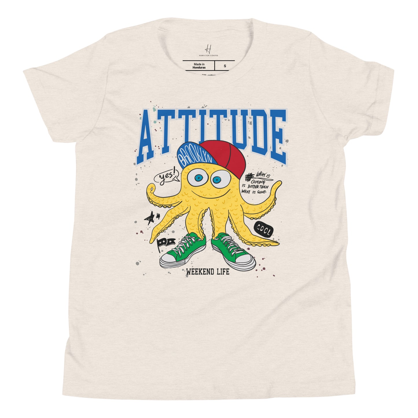 Youth Short Sleeve T-Shirt - New Yorker Attitude Monster