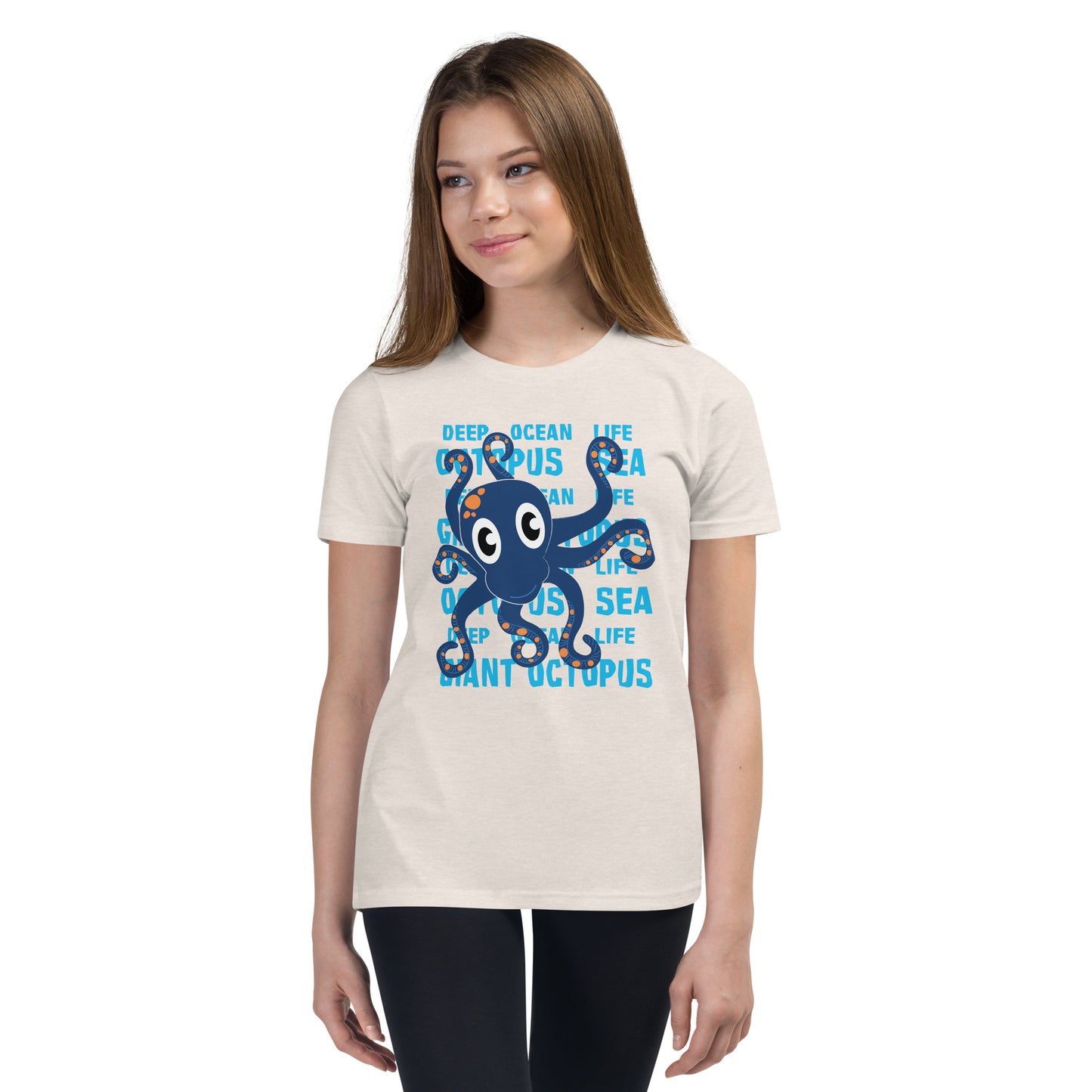 Youth Short Sleeve T-Shirt - Giant Octopus