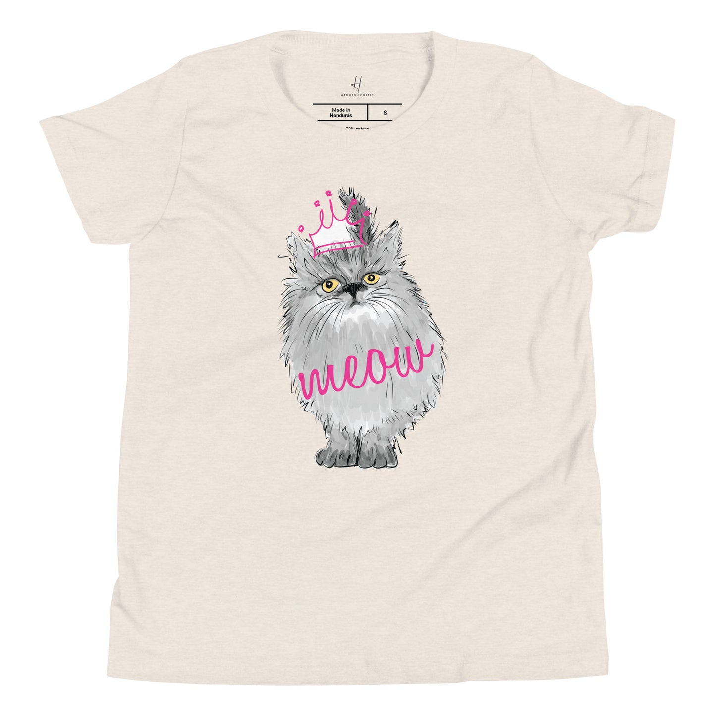 ユース半袖Tシャツ - キティは女王