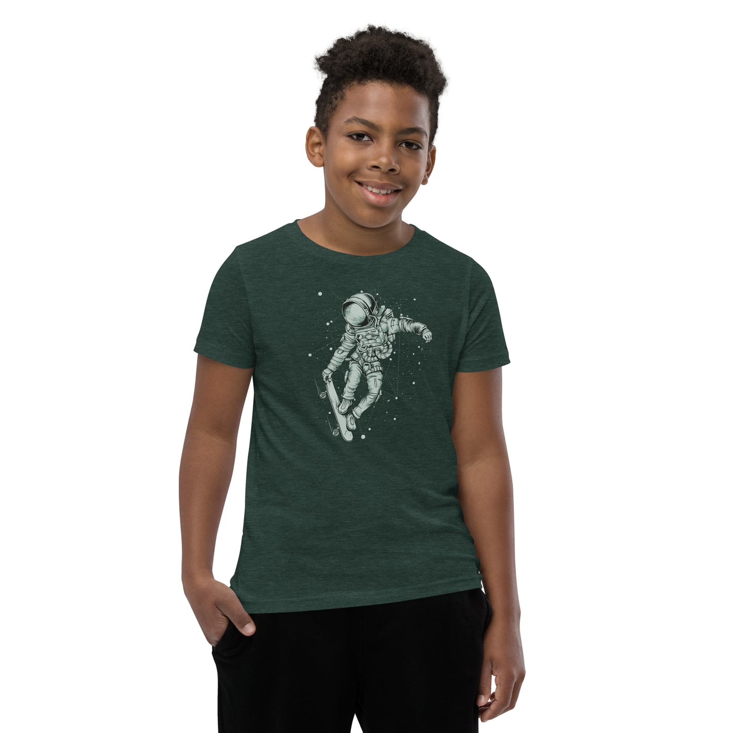 Youth Short Sleeve T-Shirt - Astro Skater