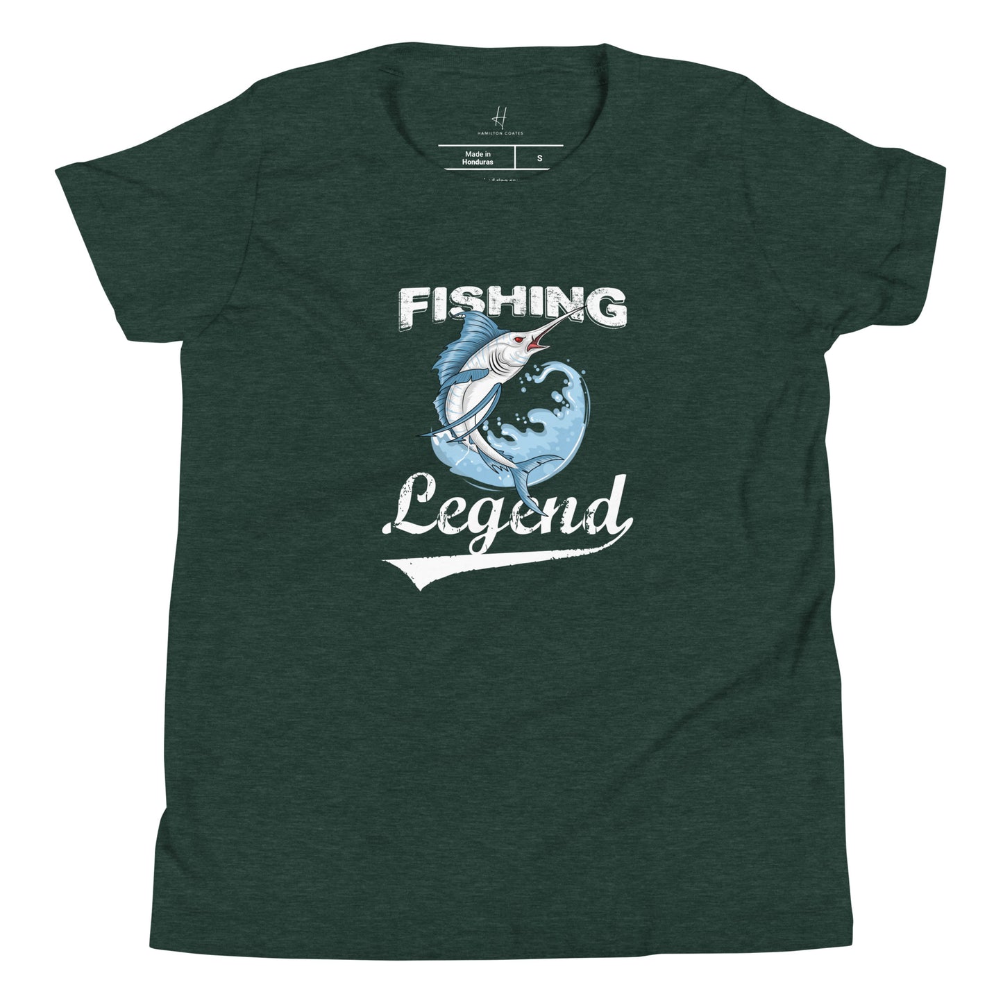 Youth Short Sleeve T-Shirt - Fishing Legend (Marlin)