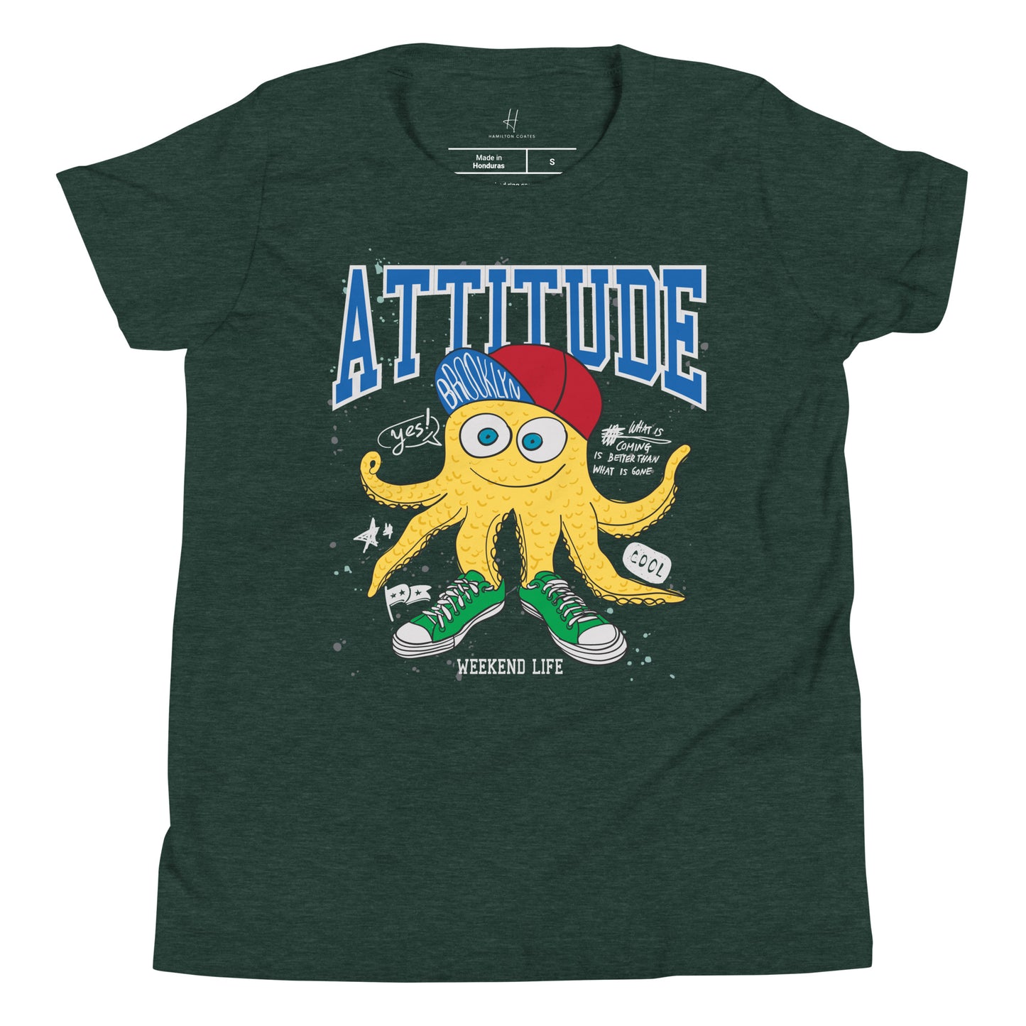 Youth Short Sleeve T-Shirt - New Yorker Attitude Monster