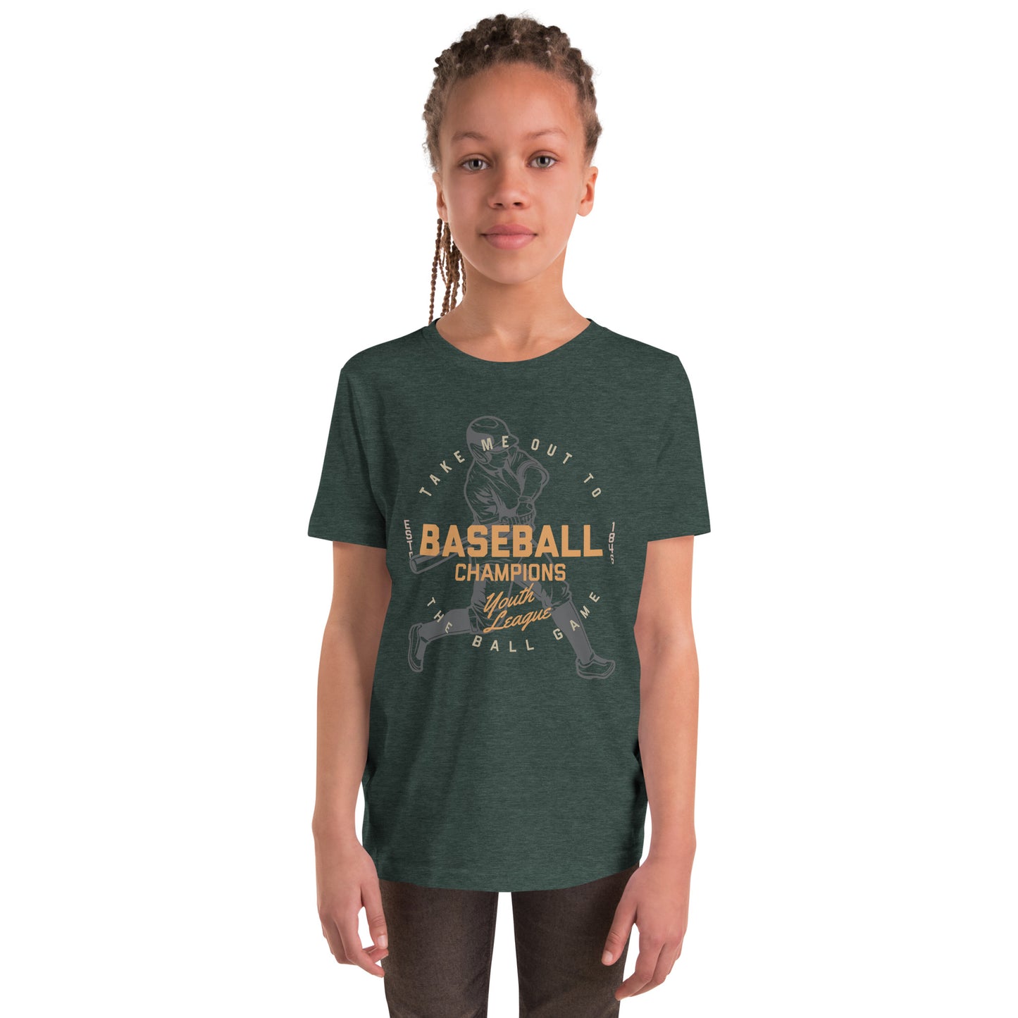 Youth Short Sleeve T-Shirt - Baseball Champion