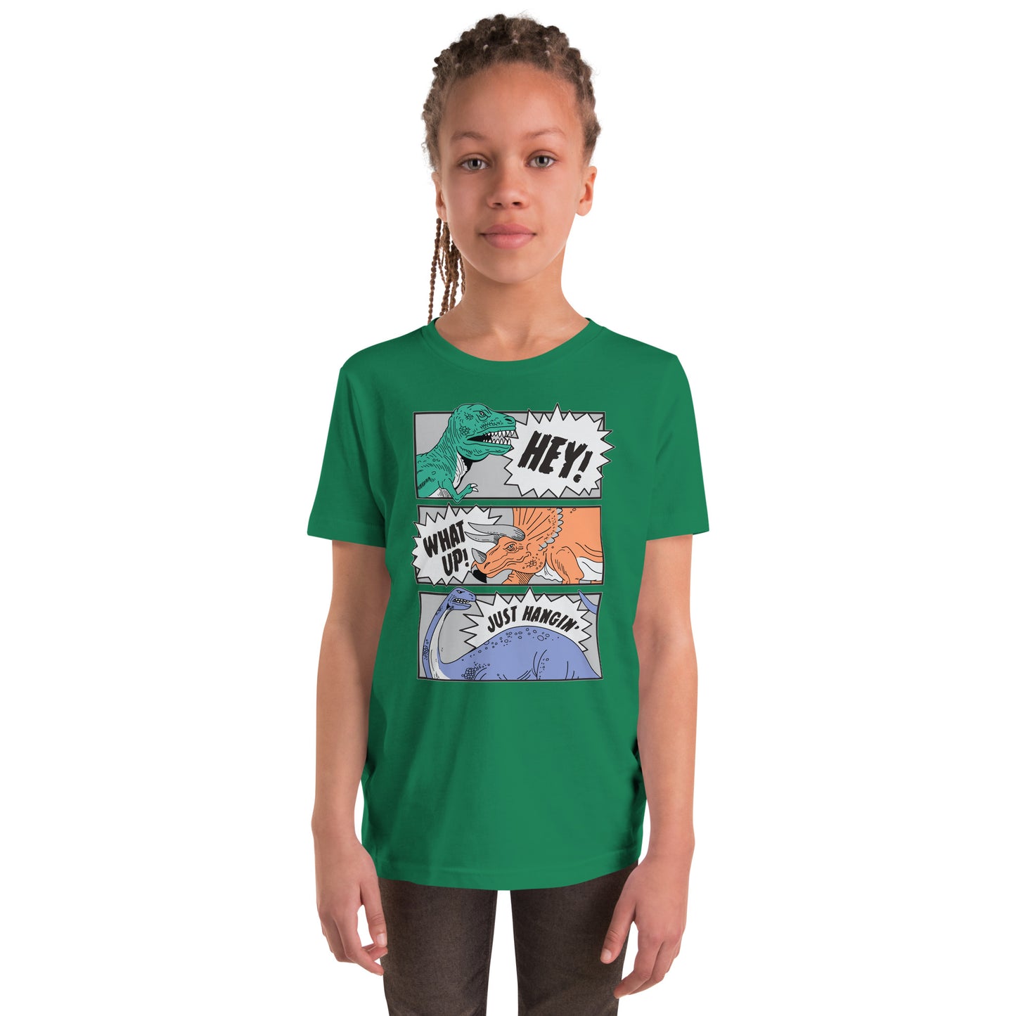 Youth Short Sleeve T-Shirt - Dinosaur Friends Club