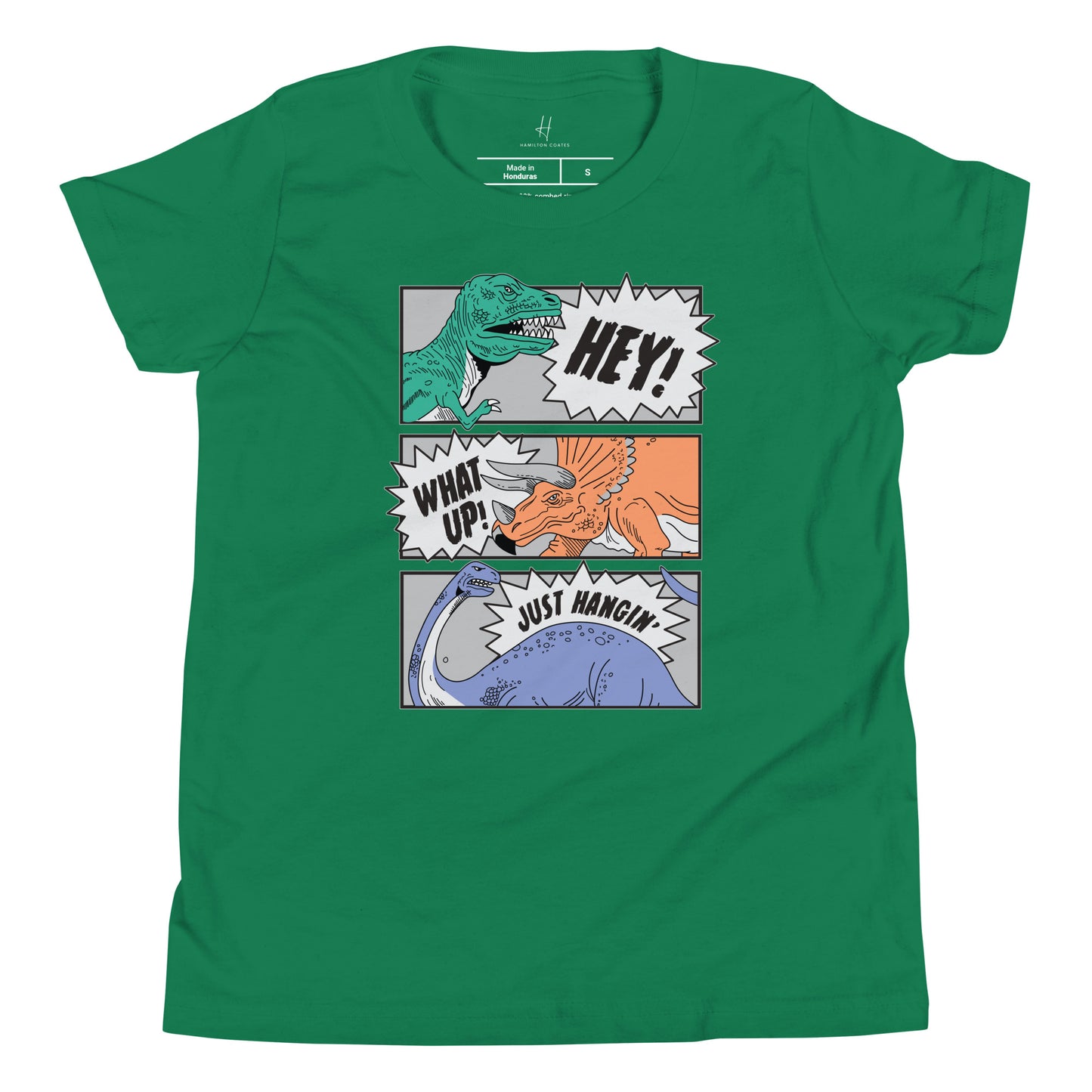 Youth Short Sleeve T-Shirt - Dinosaur Friends Club