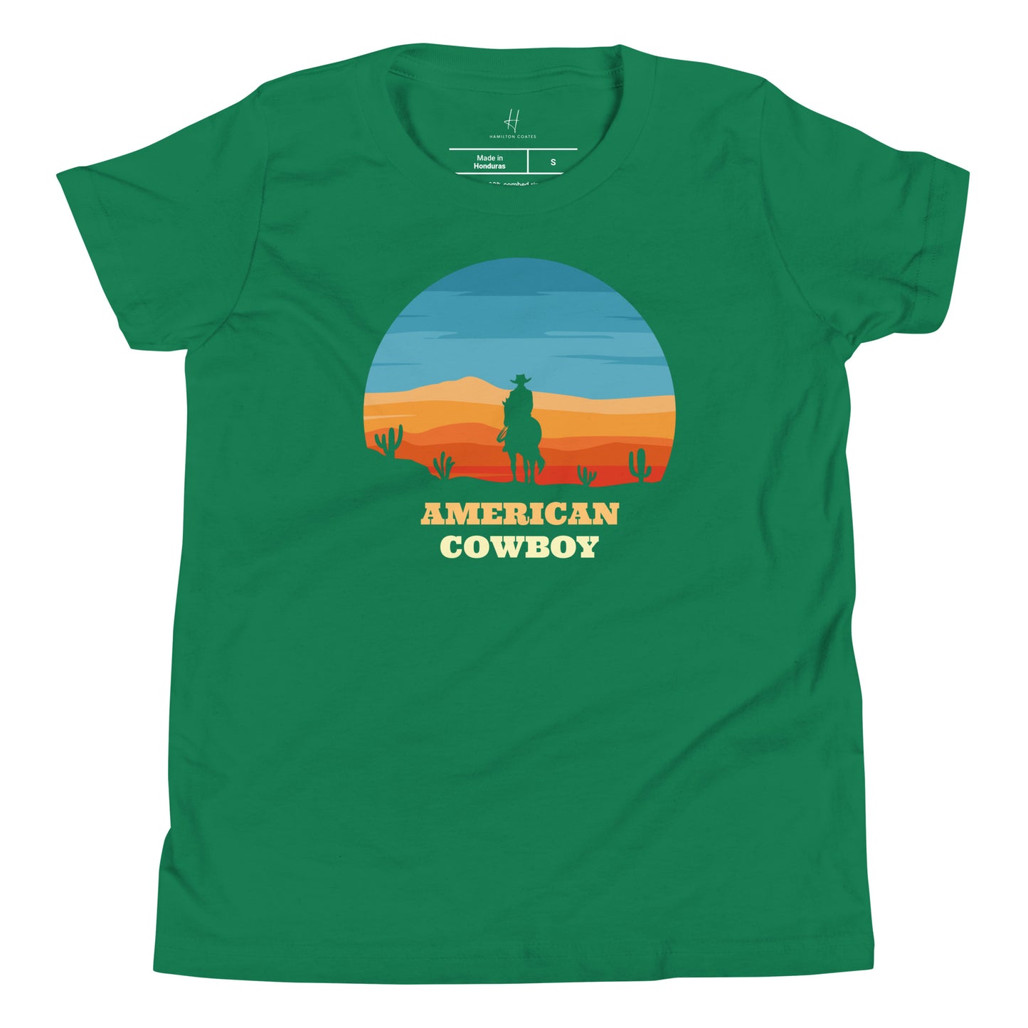 Youth Short Sleeve T-Shirt - American Cowboy