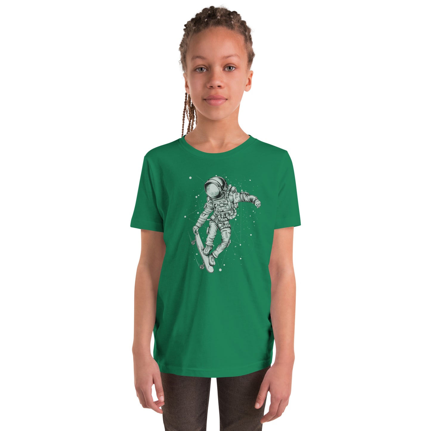 Youth Short Sleeve T-Shirt - Astro Skater