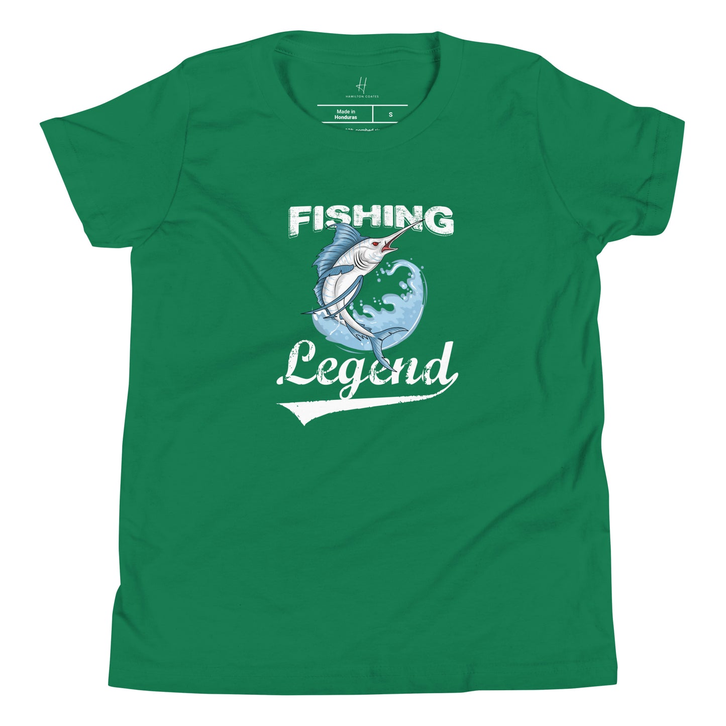 Youth Short Sleeve T-Shirt - Fishing Legend (Marlin)