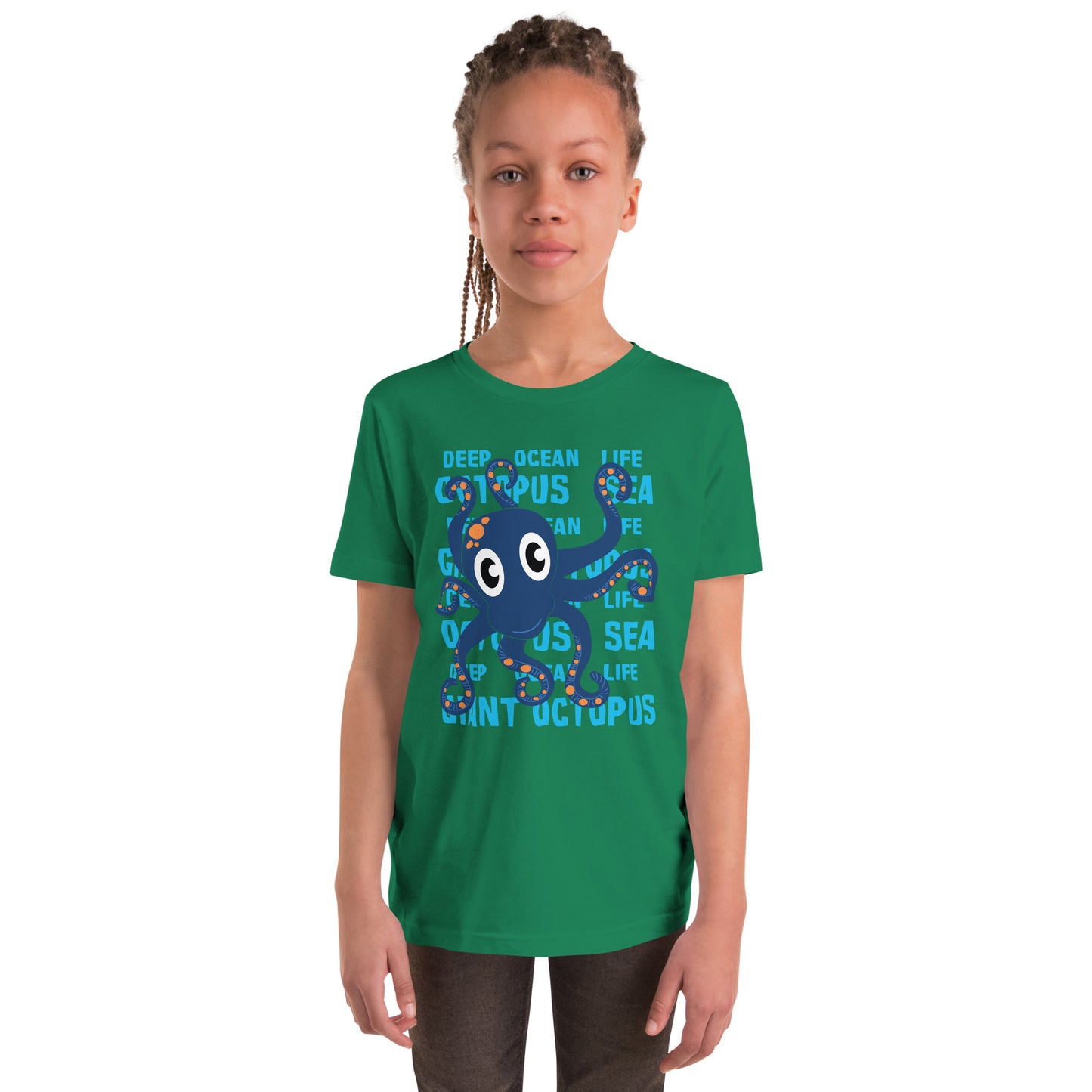 Youth Short Sleeve T-Shirt - Giant Octopus