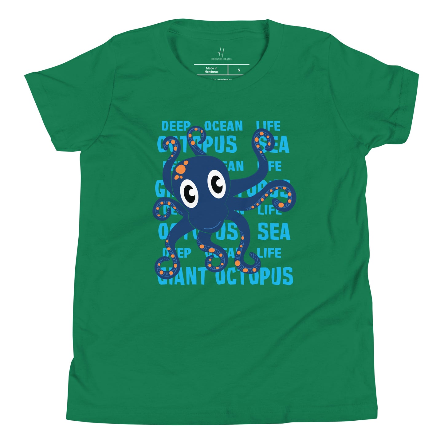 Youth Short Sleeve T-Shirt - Giant Octopus